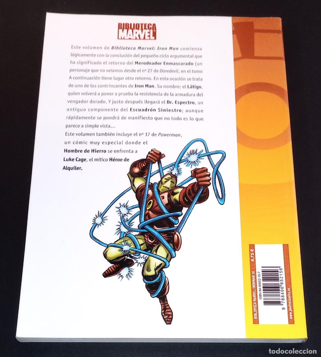 C&oacute;mics: IRON MAN N&ordm; 16 - BIBLIOTECA MARVEL - PANINI, 2003 - Foto 3