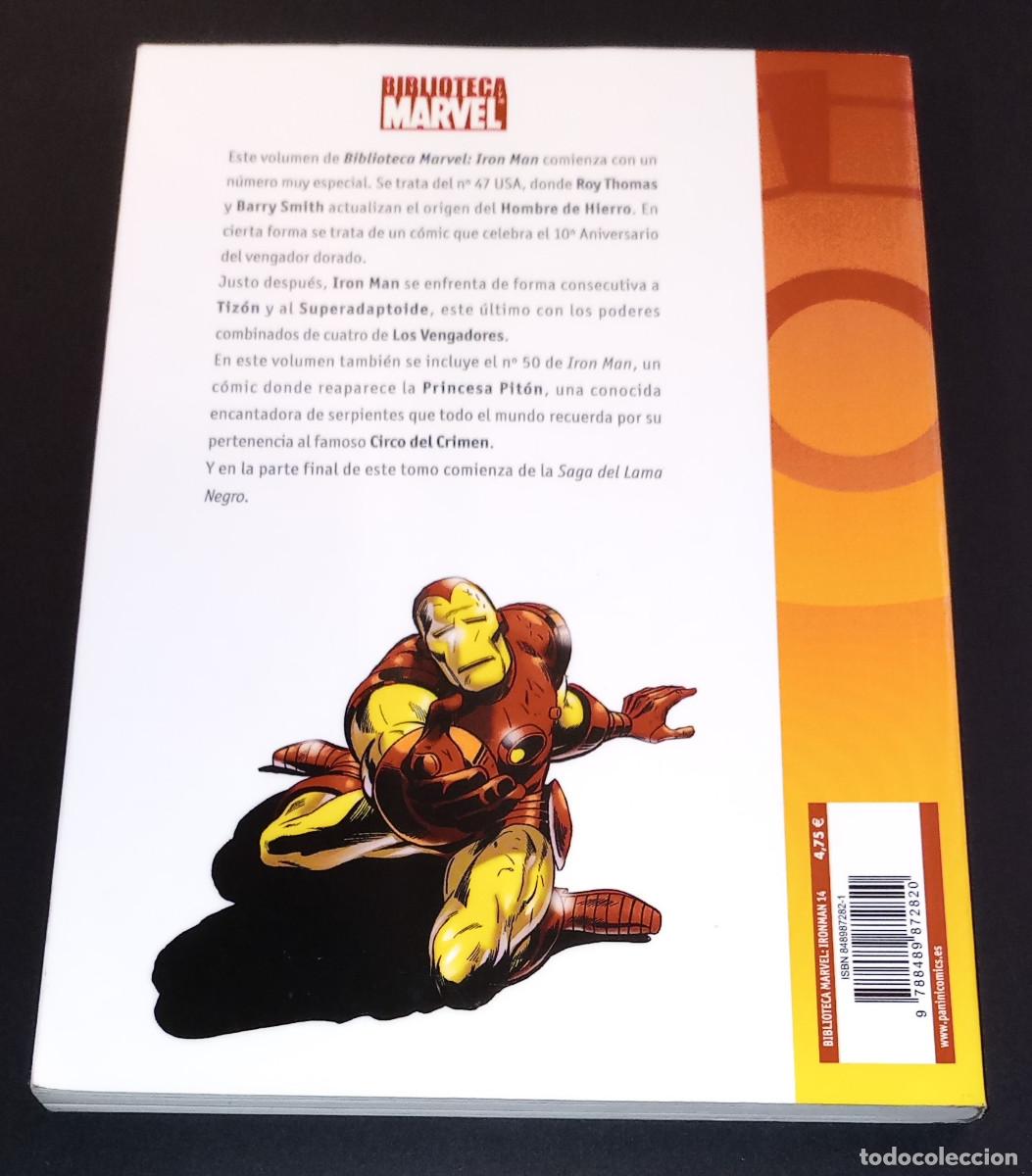C&oacute;mics: IRON MAN N&ordm; 14 - BIBLIOTECA MARVEL - PANINI, 2003 - Foto 3