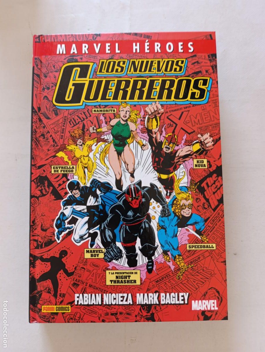 C&oacute;mics: LOS NUEVOS GUERREROS TOMO 1 - FABIAN NICIEZA, MARK BAGLEY - MARVEL HEROES - PANINI - TAPA DURA (317)