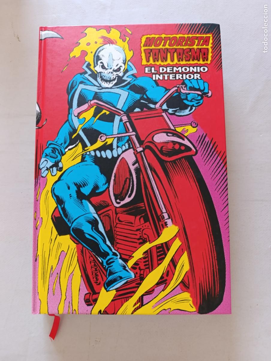 C&oacute;mics: MOTORISTA FANTASMA: EL DEMONIO INTERIOR - MARVEL LIMITED EDITION - PANINI - TAPA DURA (317)