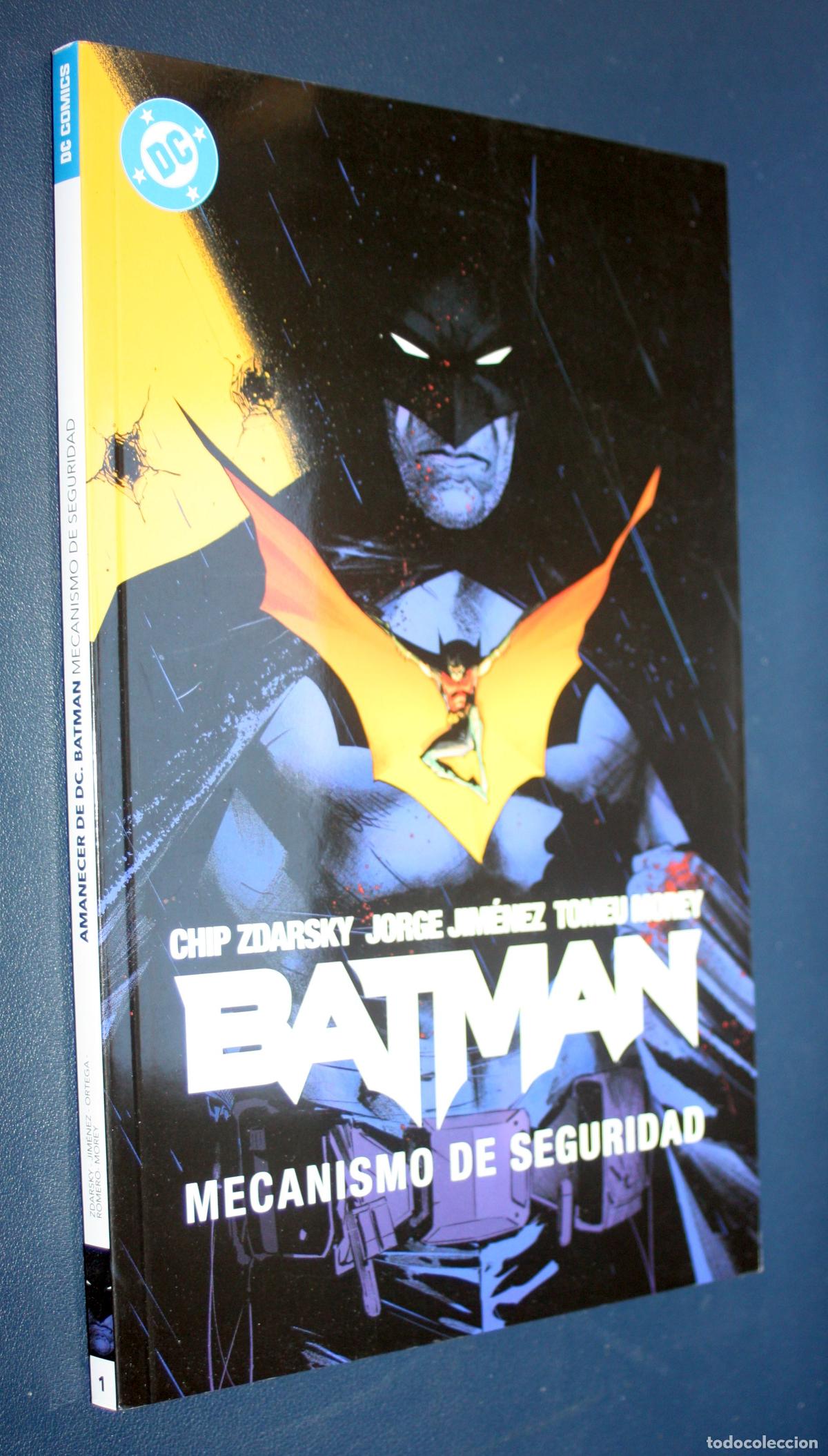 C&oacute;mics: BATMAN ,MECANISMO DE SEGURIDAD (AMANECER DE DC. DC PANINI ) Nuevo y rebajado