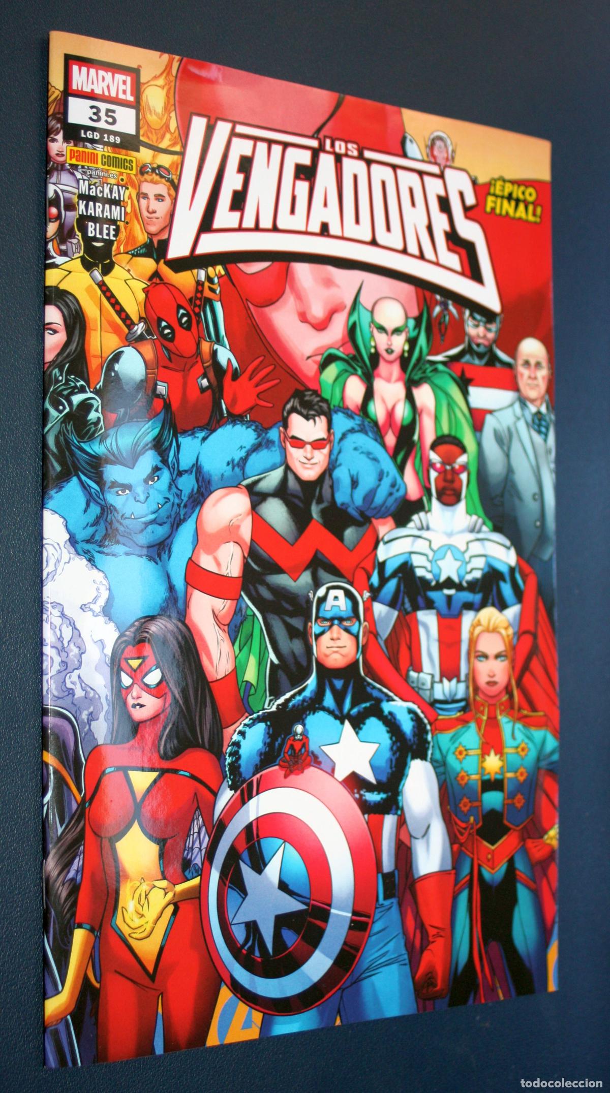 Comics: Los Vengadores n&ordm;35 (LOS VENGADORES LGD 189) (Nuevo y rebajado en subasta)