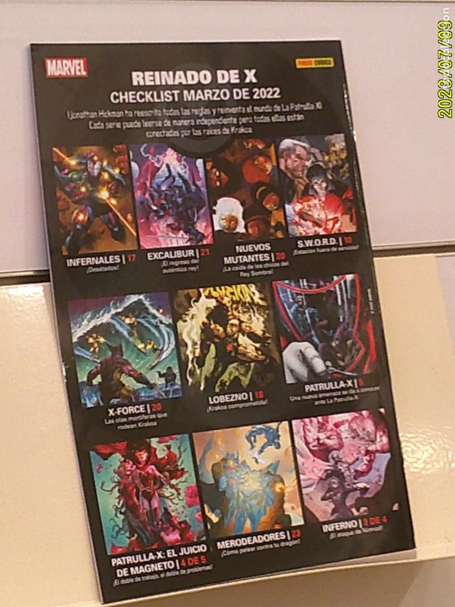 C&oacute;mics: NUEVOS MUTANTES N&ordm; 20 MAR 22 MARVEL - PANINI - Foto 2
