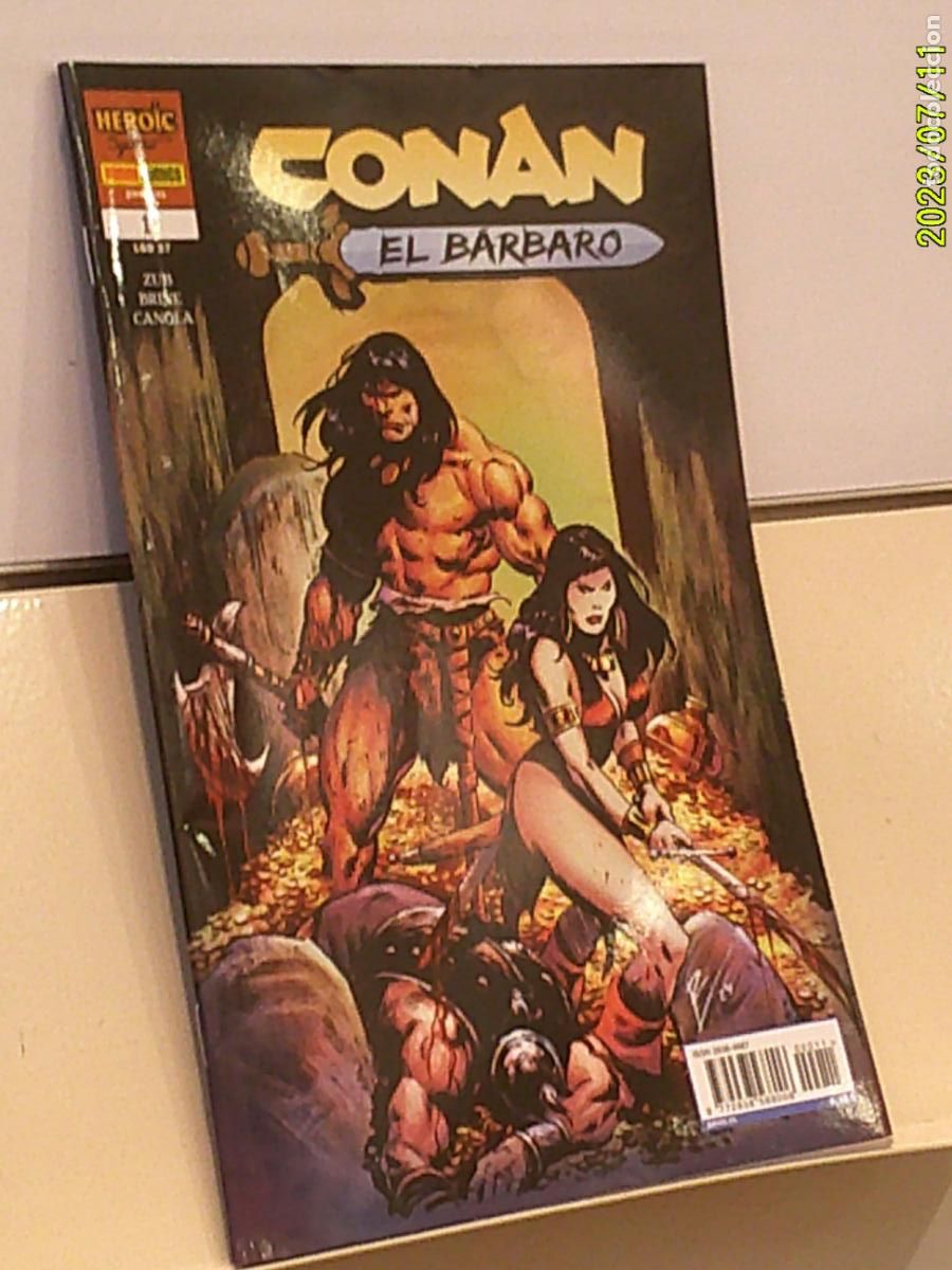 C&oacute;mics: CONAN EL BARBARO N&ordm; 11 LGD 27 HEROIC SIGNATURES - PANINI