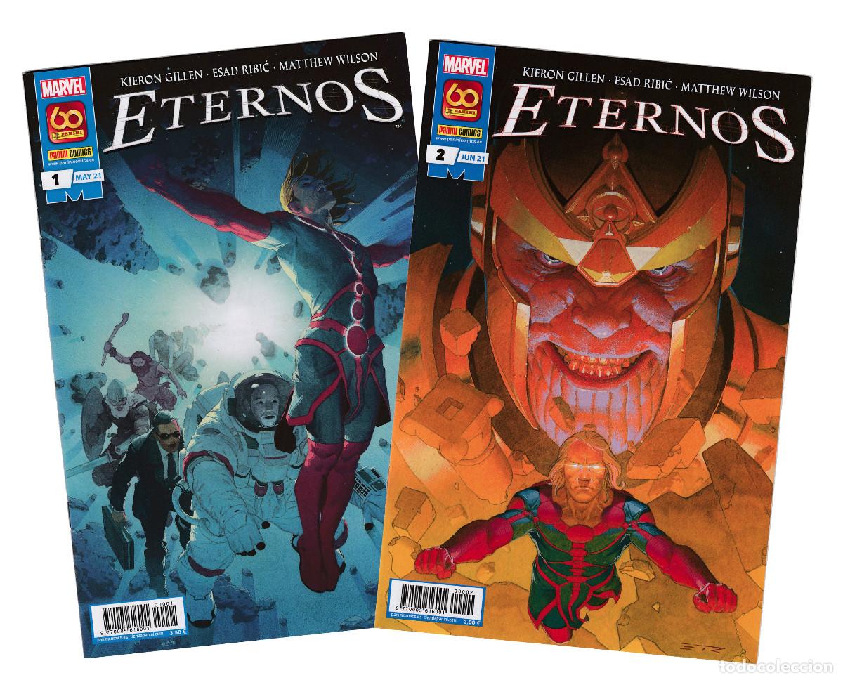 C&oacute;mics: Eternos 1 y 2 - Kieron Gillen / Esad Ribic &ndash; Panini - Foto 1