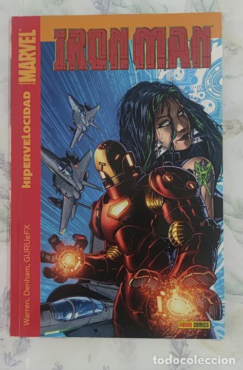 C&oacute;mics: Iron Man. Hipervelocidad. Adam Warren y Brian Denham. Panini comics 2008