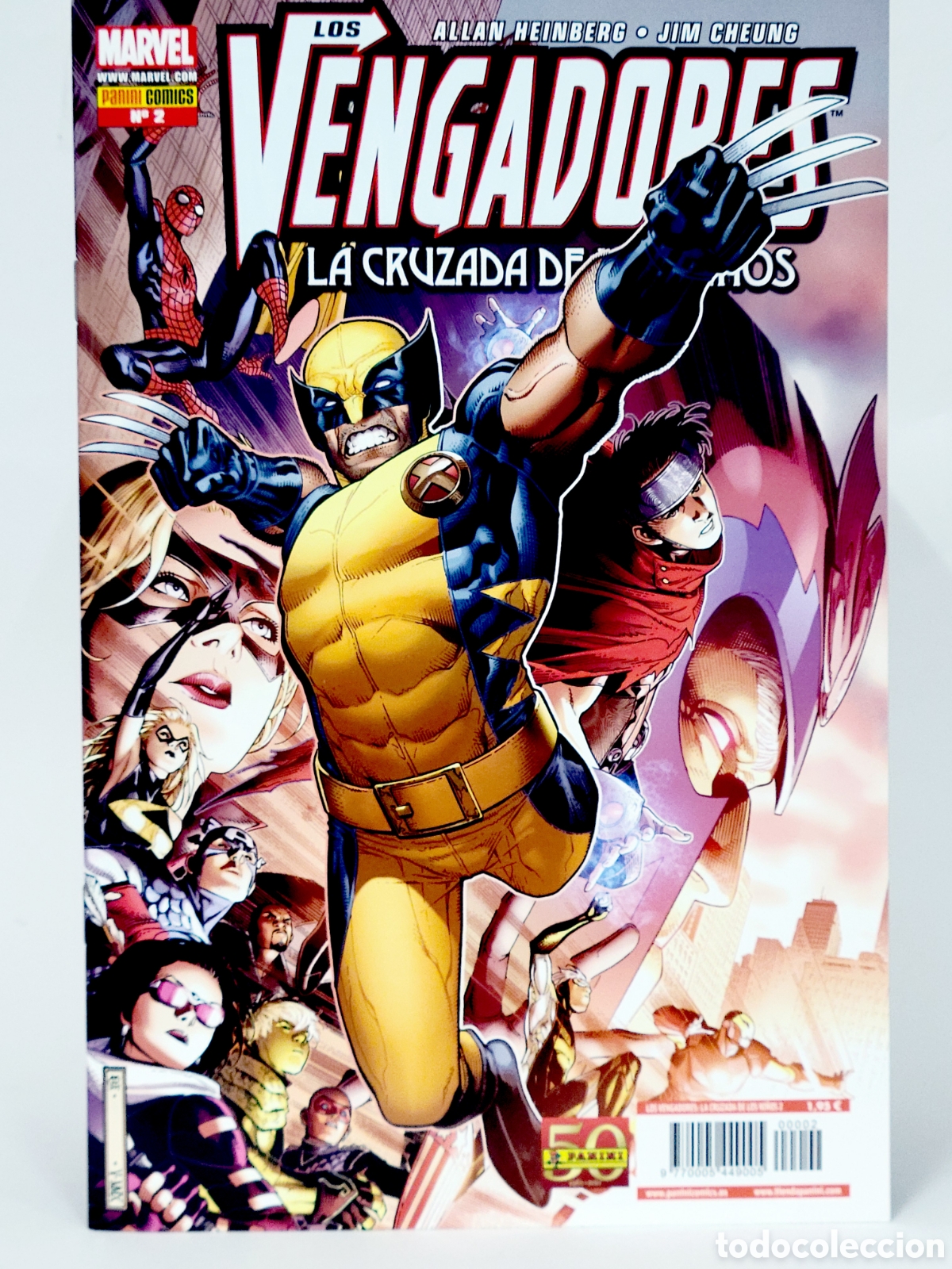 C&oacute;mics: C&Oacute;MIC LOS VENGADORES 2 LA CRUZADA DE LOS NI&Ntilde;OS PANINI MARVEL GRAPA DE KIOSCO