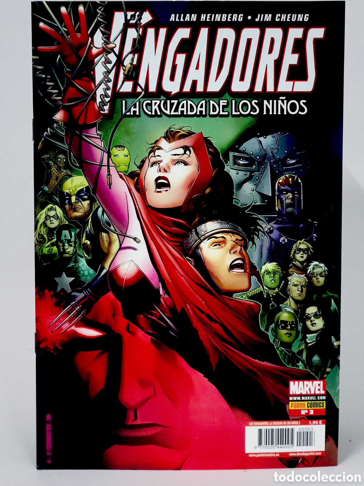 C&oacute;mics: C&Oacute;MIC LOS VENGADORES 3 LA CRUZADA DE LOS NI&Ntilde;OS PANINI MARVEL GRAPA DE KIOSCO