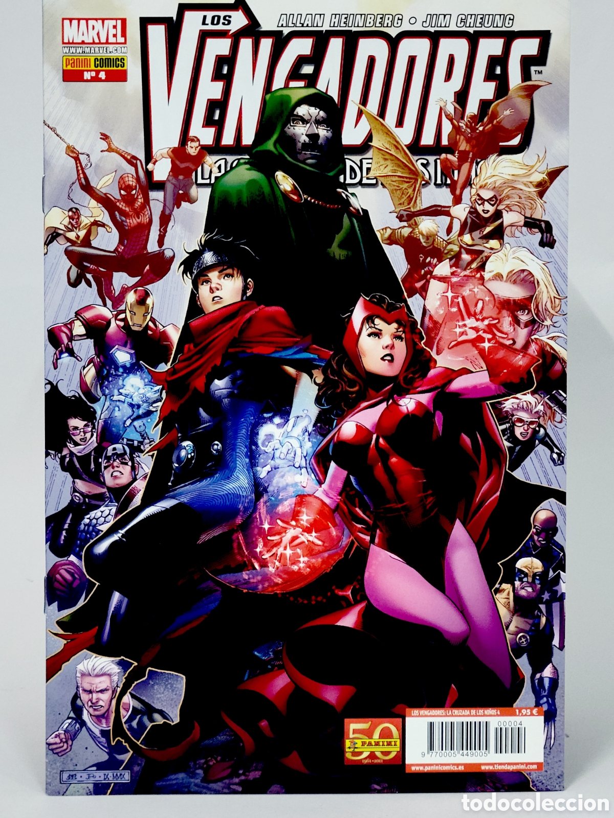 C&oacute;mics: C&Oacute;MIC LOS VENGADORES 4 LA CRUZADA DE LOS NI&Ntilde;OS PANINI MARVEL GRAPA DE KIOSCO