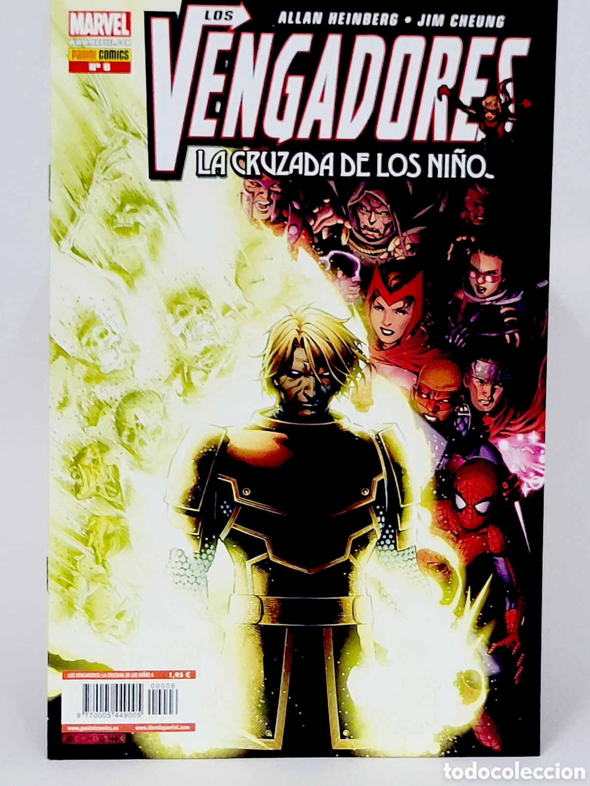 C&oacute;mics: C&Oacute;MIC LOS VENGADORES 6 LA CRUZADA DE LOS NI&Ntilde;OS PANINI MARVEL GRAPA DE KIOSCO
