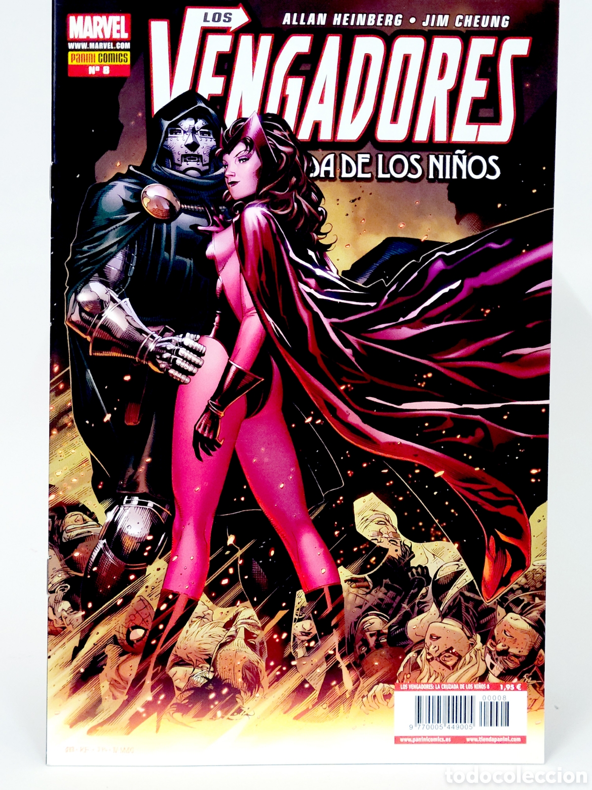 C&oacute;mics: C&Oacute;MIC LOS VENGADORES 8 LA CRUZADA DE LOS NI&Ntilde;OS PANINI MARVEL GRAPA DE KIOSCO