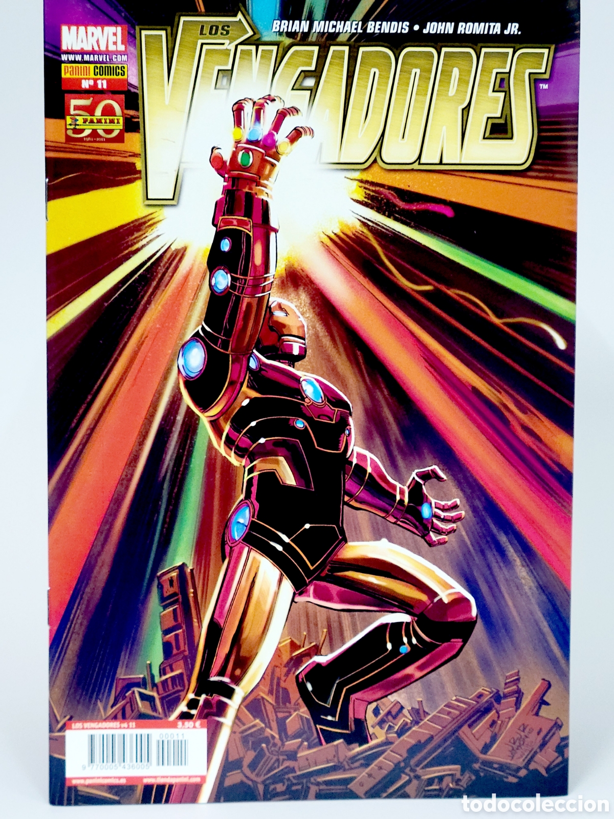C&oacute;mics: C&Oacute;MIC LOS VENGADORES 11 VOL.4 EL FIN DE LOS TIEMPOS PANINI MARVEL VOLUMEN GRAPA DE KIOSCO