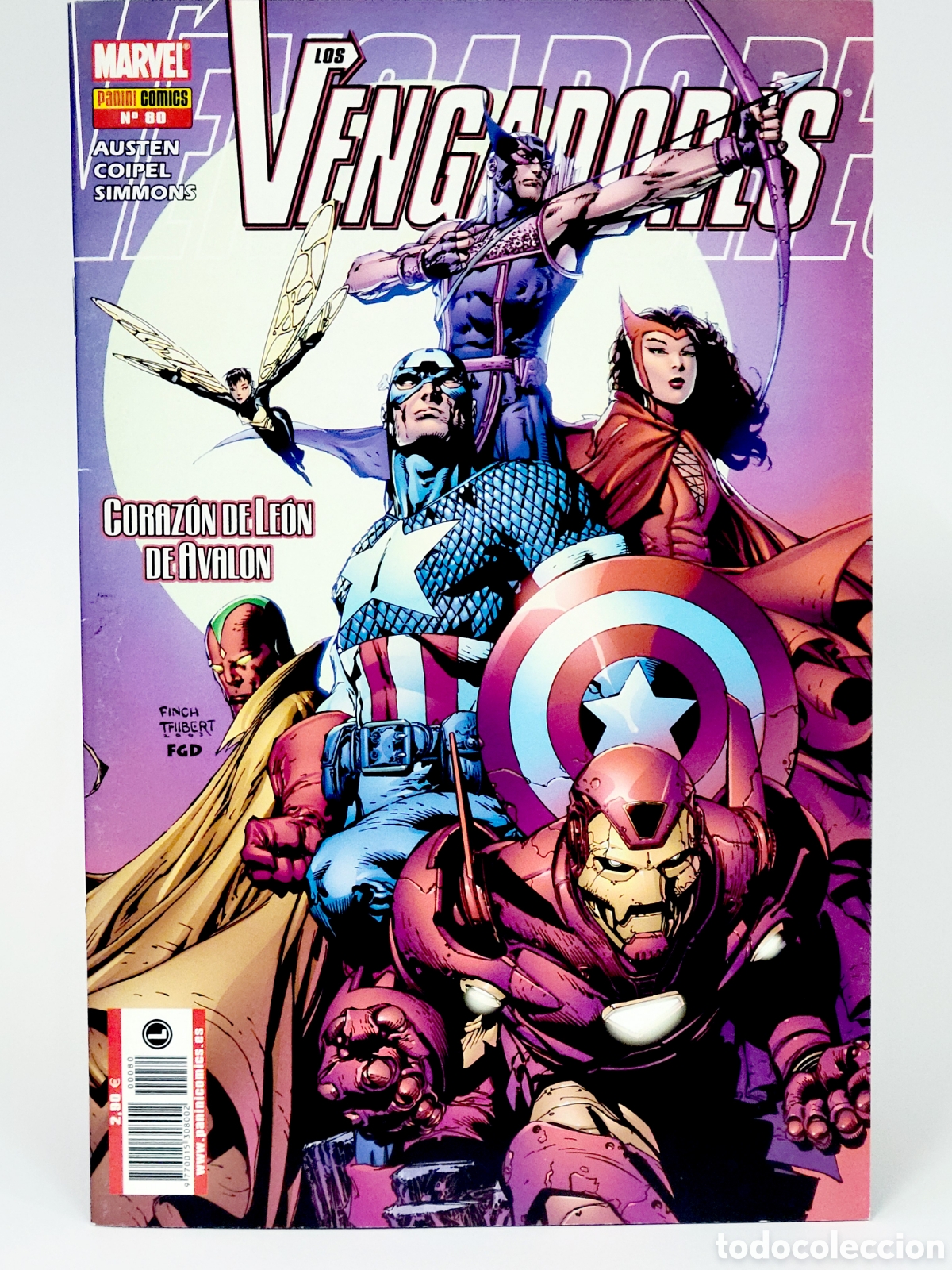C&oacute;mics: C&Oacute;MIC LOS VENGADORES 80 VOL.4 EL FIN DE LOS TIEMPOS PANINI MARVEL VOLUMEN GRAPA DE KIOSCO