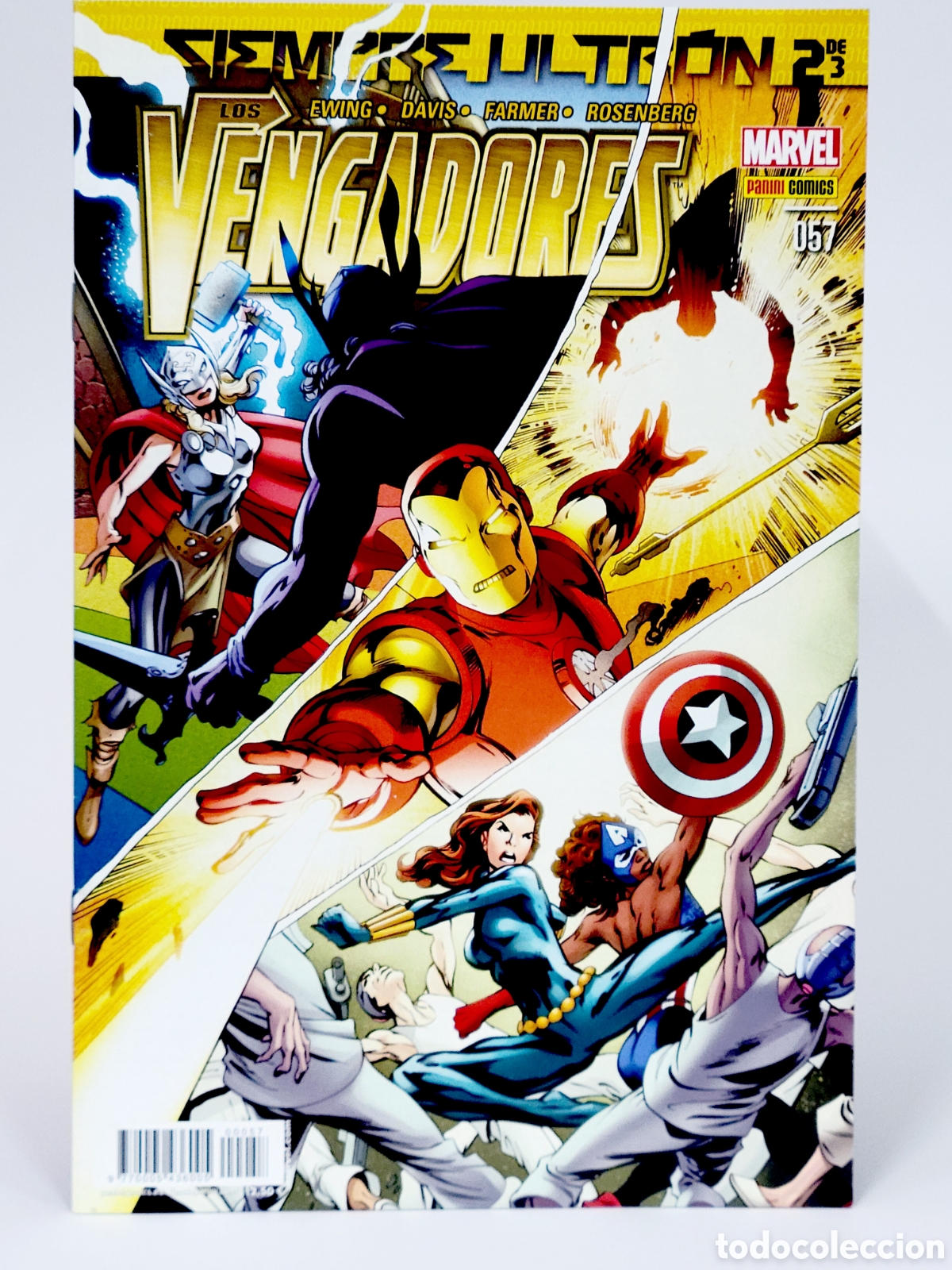 C&oacute;mics: C&Oacute;MIC LOS VENGADORES 57 SIEMPRE ULTRON PANINI MARVEL GRAPA DE KIOSCO