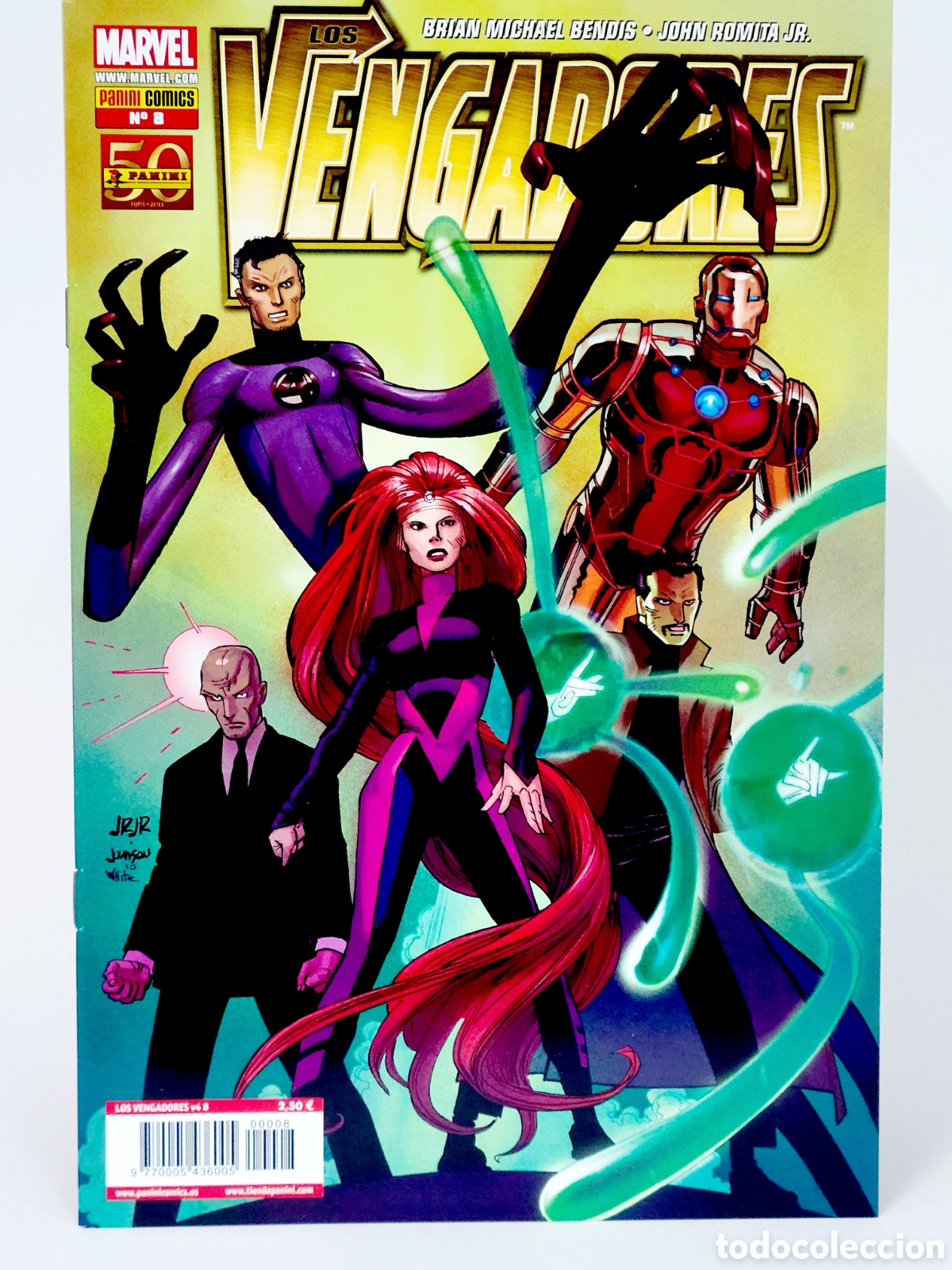 C&oacute;mics: C&Oacute;MIC LOS VENGADORES 8 PANINI MARVEL GRAPA DE KIOSCO - Foto 1