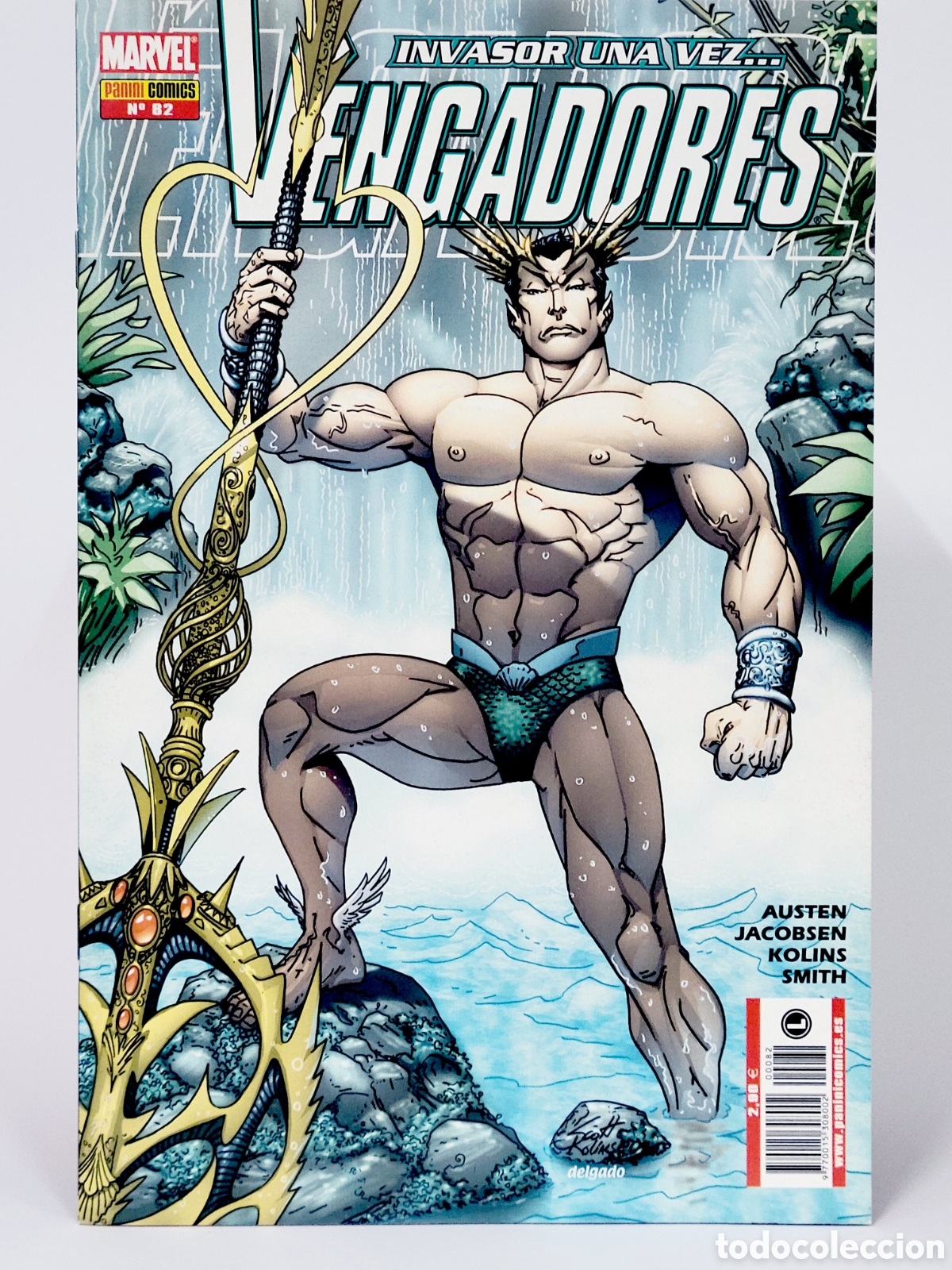 C&oacute;mics: C&Oacute;MIC LOS VENGADORES 82 PANINI MARVEL GRAPA DE KIOSCO