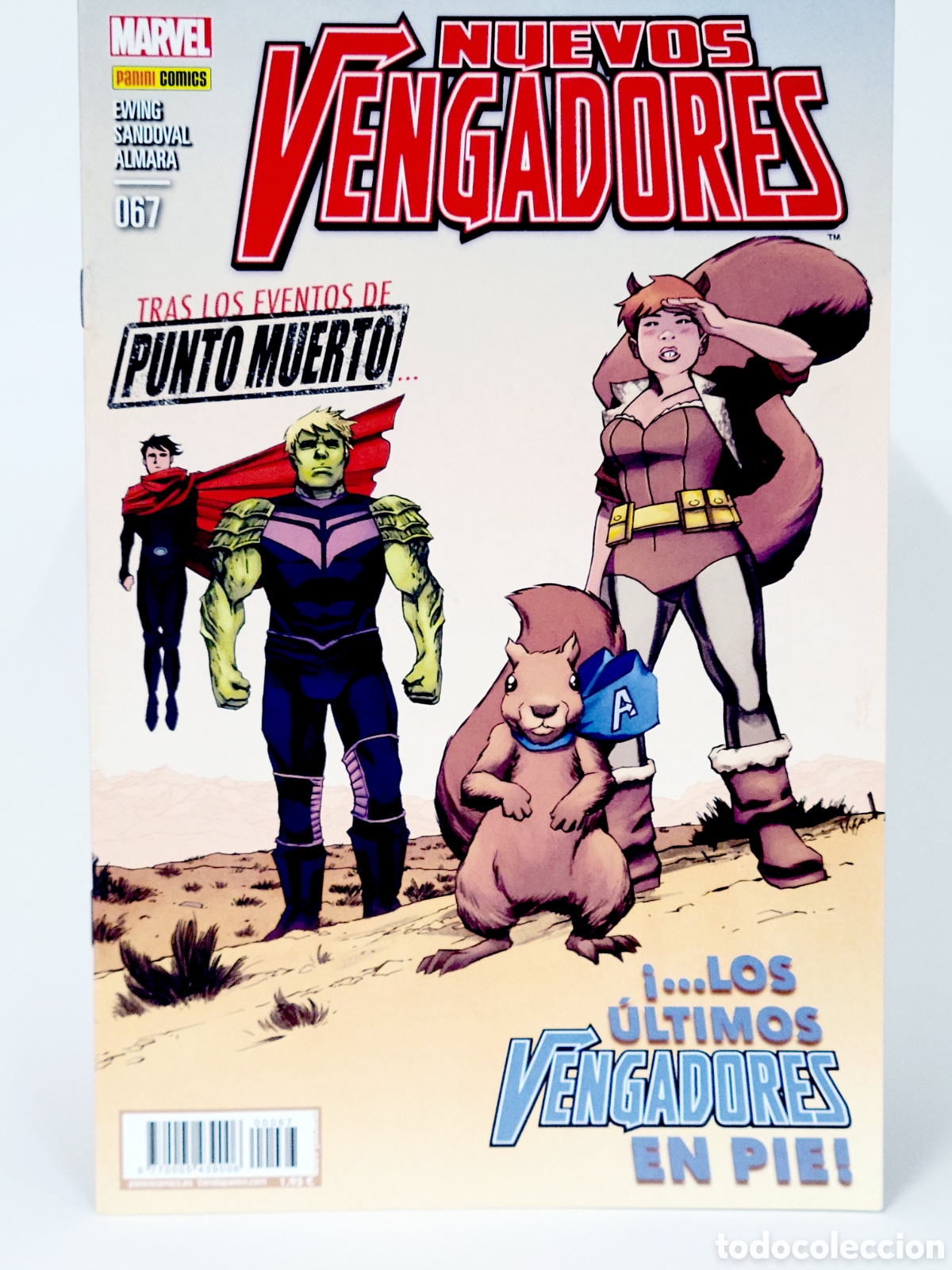 C&oacute;mics: C&Oacute;MIC NUEVOS VENGADORES 67 PUNTO MUERTO PANINI MARVEL GRAPA DE KIOSCO