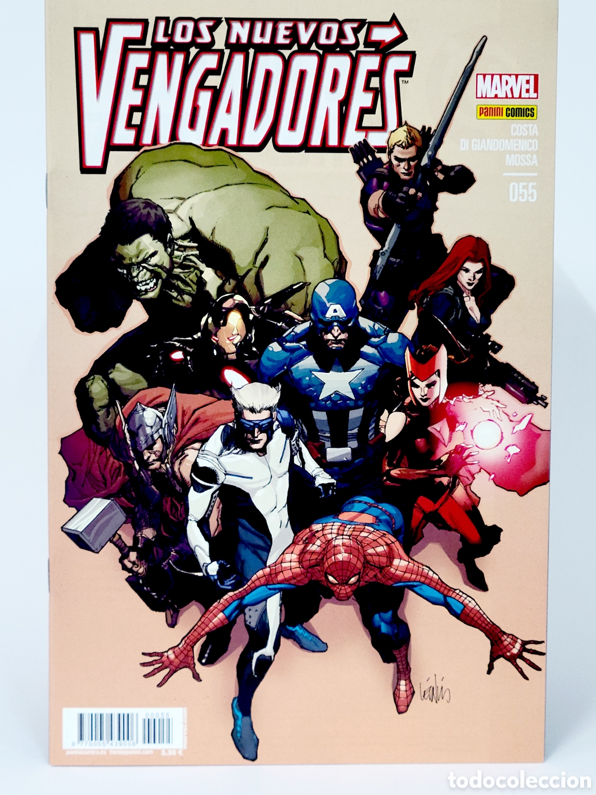 C&oacute;mics: C&Oacute;MIC LOS NUEVOS VENGADORES 55 PANINI MARVEL GRAPA DE KIOSCO - Foto 1