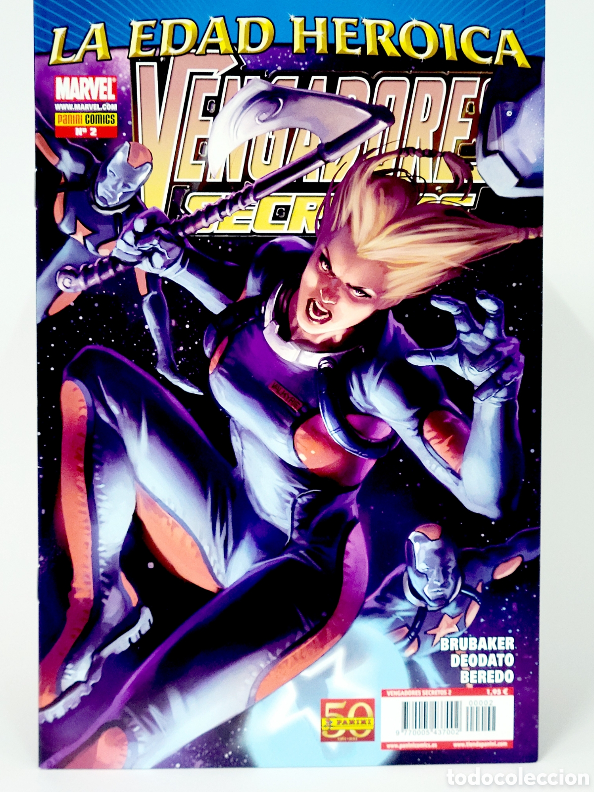 C&oacute;mics: C&Oacute;MIC VENGADORES SECRETOS 2 LA EDAD HEROICA PANINI MARVEL GRAPA DE KIOSCO