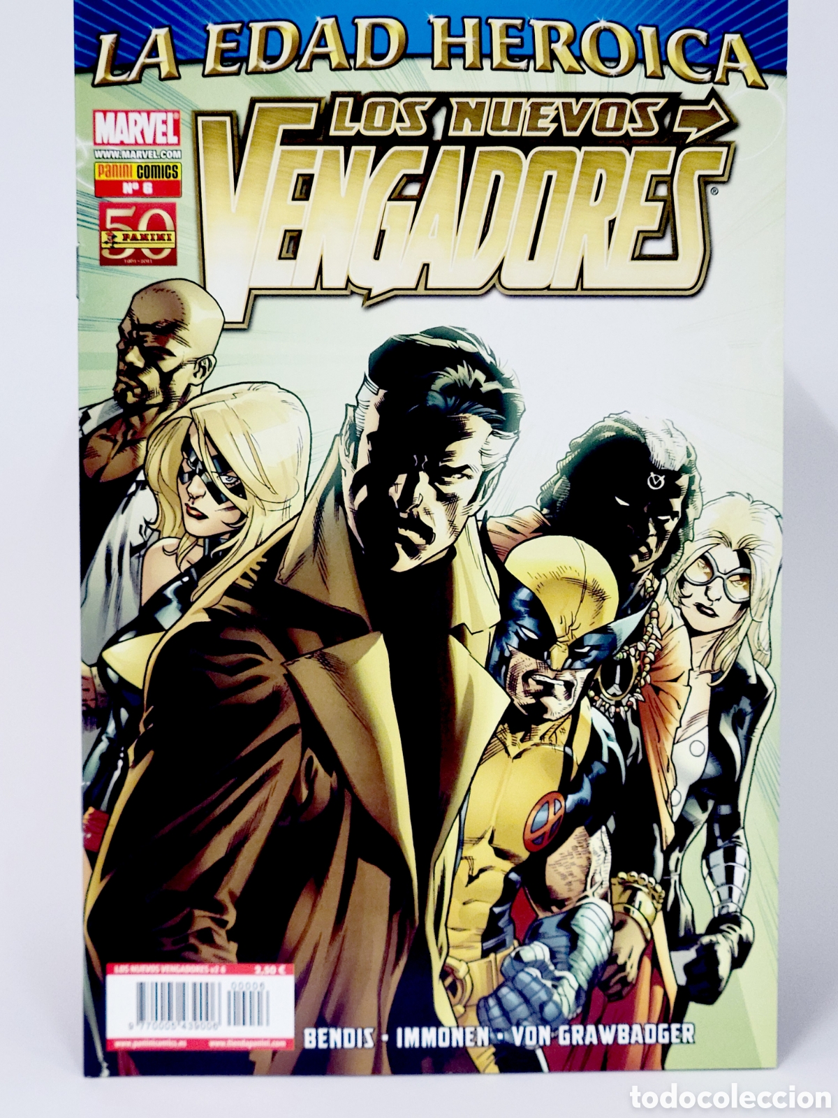 C&oacute;mics: C&Oacute;MIC LOS NUEVOS VENGADORES 6 VOL.2 LA EDAD HEROICA PANINI VOLUMEN MARVEL GRAPA DE KIOSCO