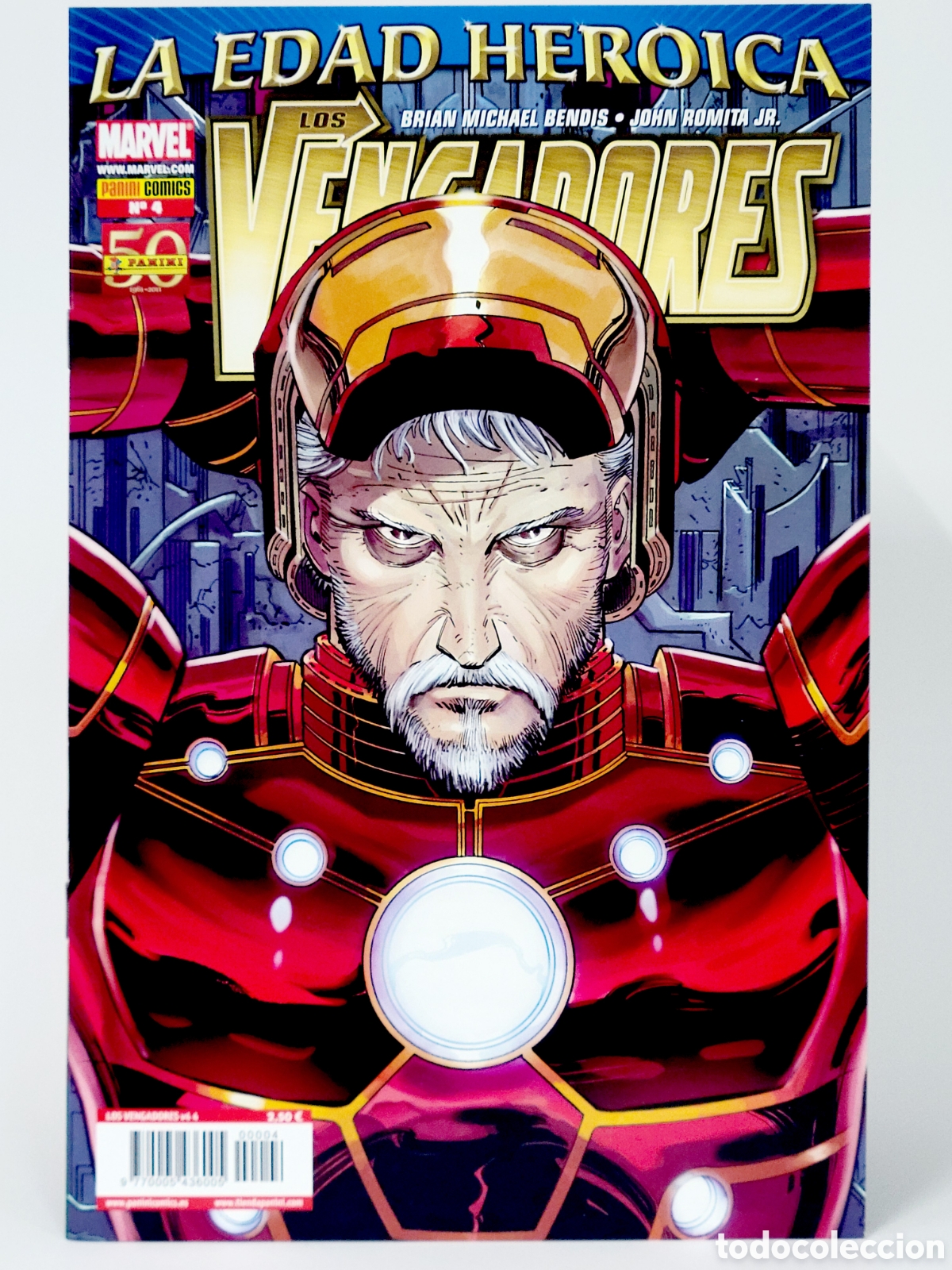 C&oacute;mics: C&Oacute;MIC LOS VENGADORES 4 VOL.4 LA EDAD HEROICA PANINI VOLUMEN MARVEL GRAPA DE KIOSCO