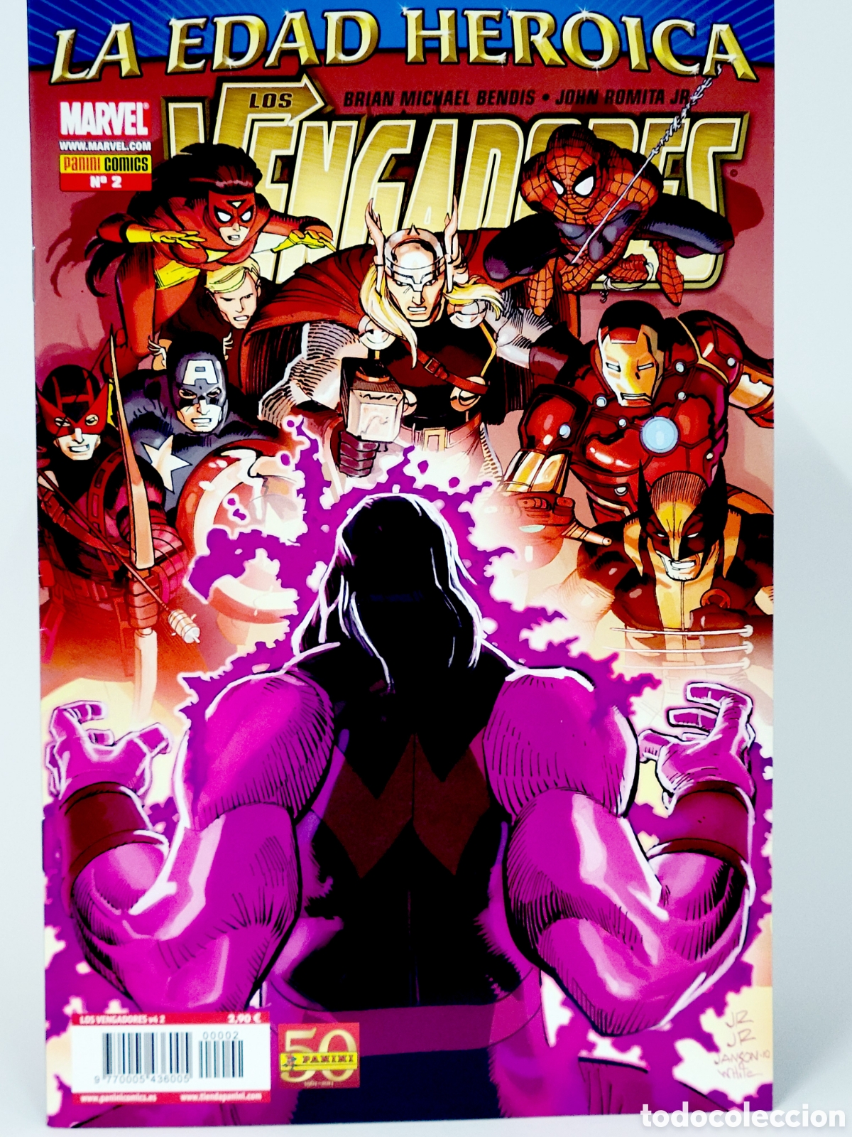 C&oacute;mics: C&Oacute;MIC LOS VENGADORES 2 VOL.4 LA EDAD HEROICA PANINI VOLUMEN MARVEL GRAPA DE KIOSCO