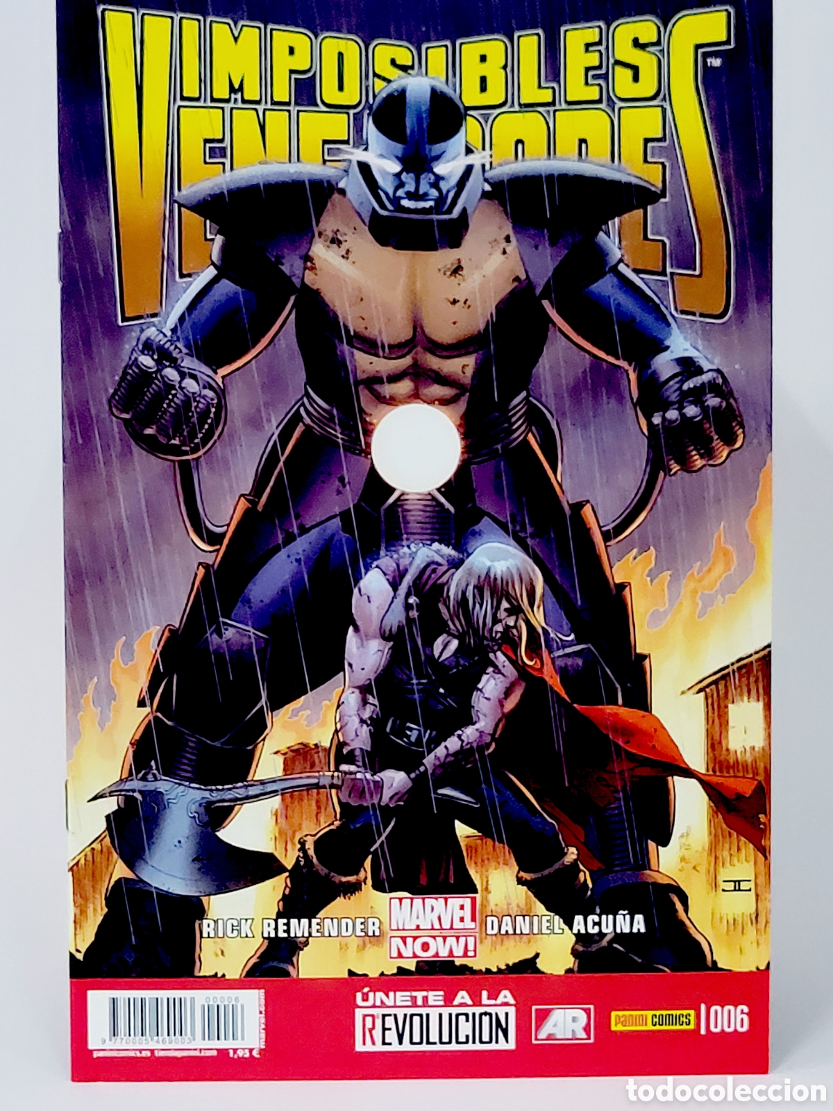 C&oacute;mics: C&Oacute;MIC IMPOSIBLES VENGADORES 6 MARVEL NOW PANINI MARVEL GRAPA DE KIOSCO - Foto 1