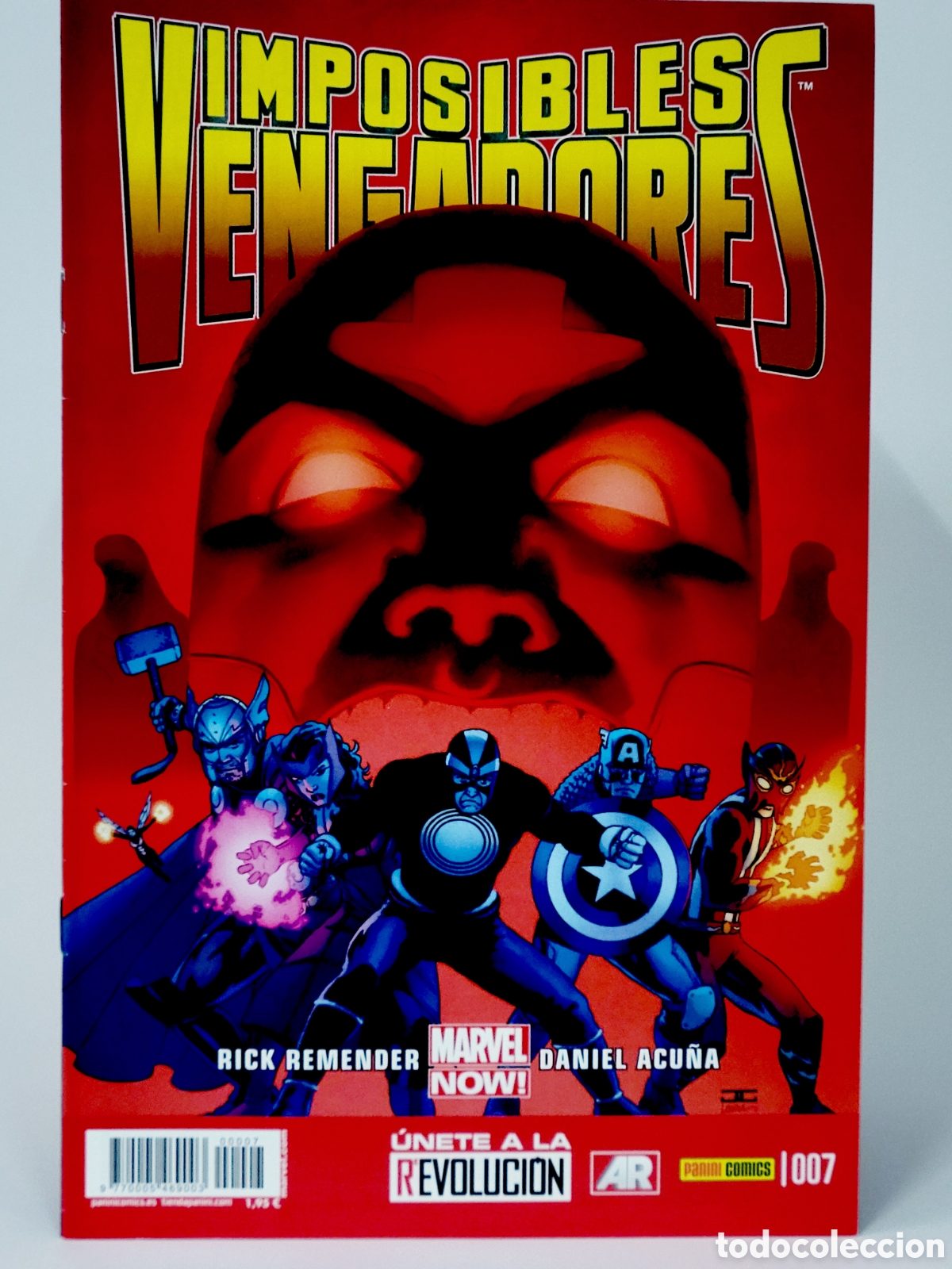 C&oacute;mics: C&Oacute;MIC IMPOSIBLES VENGADORES 7 PANINI MARVEL GRAPA DE KIOSCO
