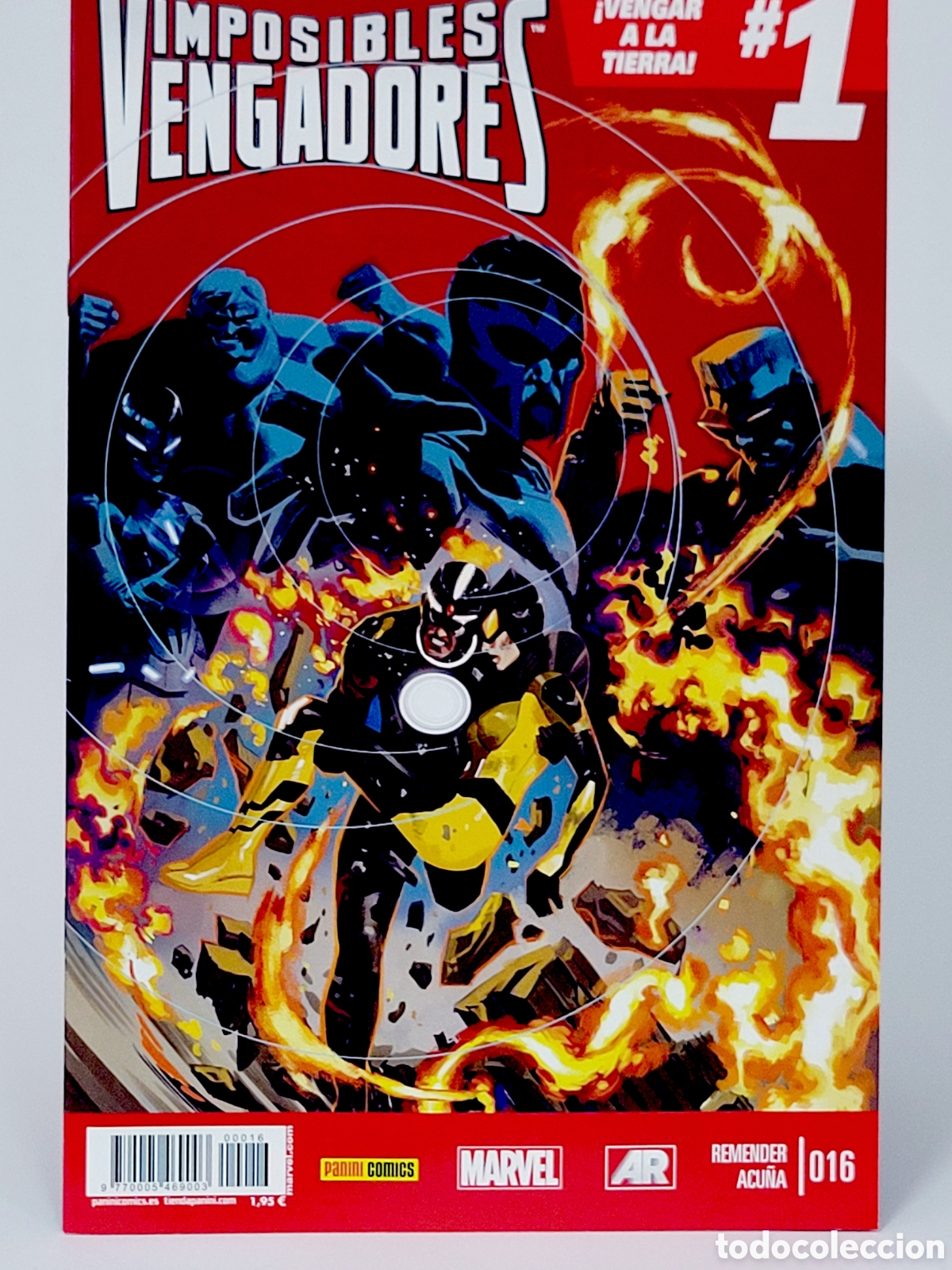C&oacute;mics: C&Oacute;MIC IMPOSIBLES VENGADORES 16 MARVEL NOW PANINI MARVEL GRAPA DE KIOSCO