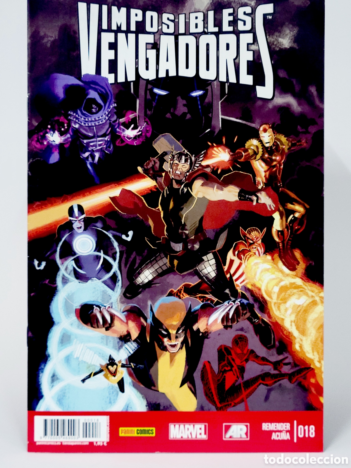 C&oacute;mics: C&Oacute;MIC IMPOSIBLES VENGADORES 18 MARVEL NOW PANINI MARVEL GRAPA DE KIOSCO