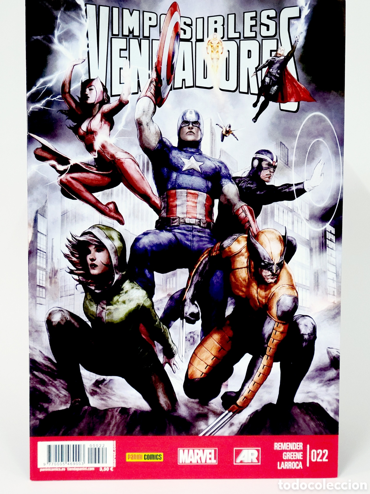C&oacute;mics: C&Oacute;MIC IMPOSIBLES VENGADORES 22 MARVEL NOW PANINI MARVEL GRAPA DE KIOSCO