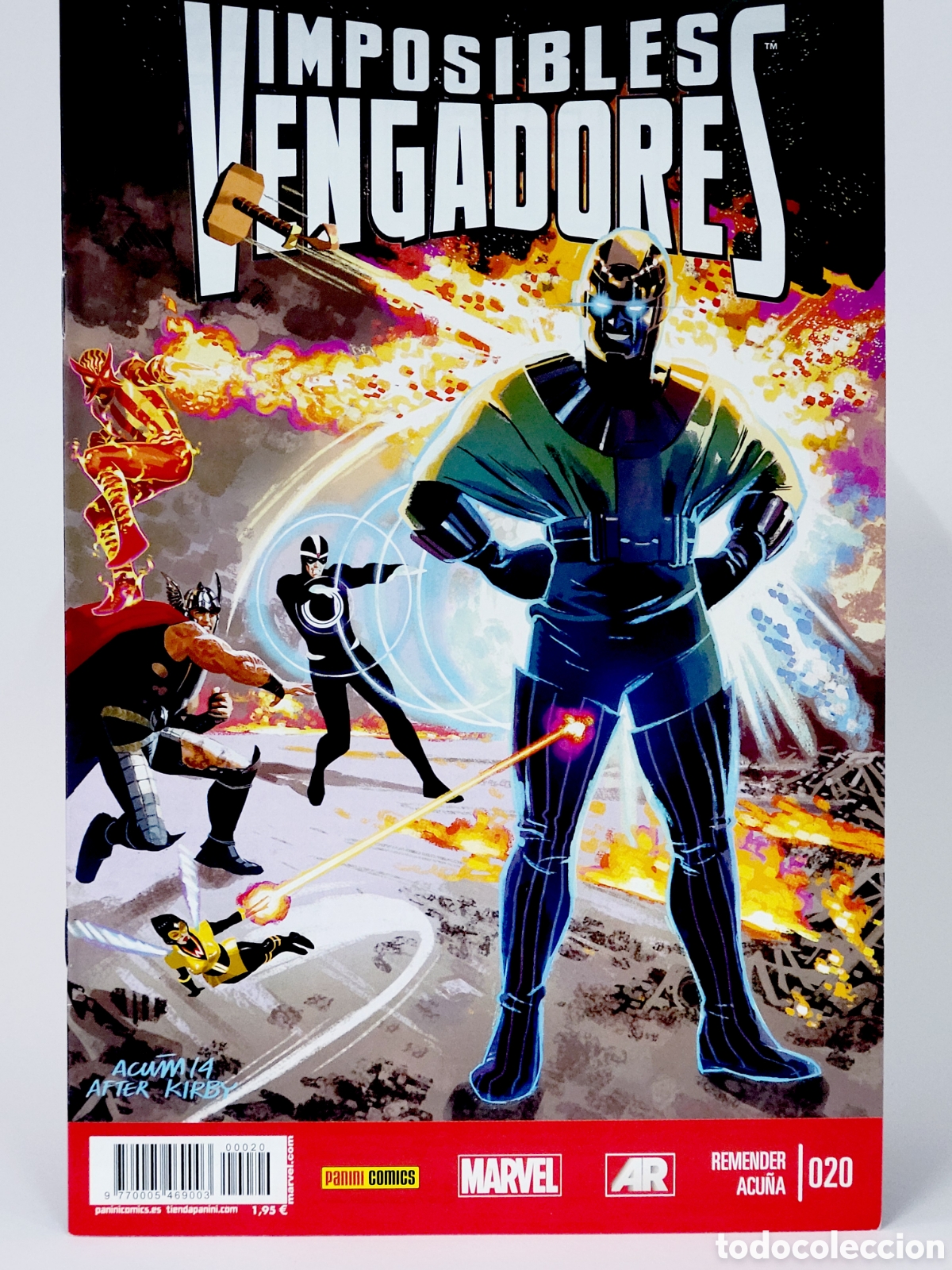 C&oacute;mics: C&Oacute;MIC IMPOSIBLES VENGADORES 20 MARVEL NOW PANINI MARVEL GRAPA DE KIOSCO - Foto 1