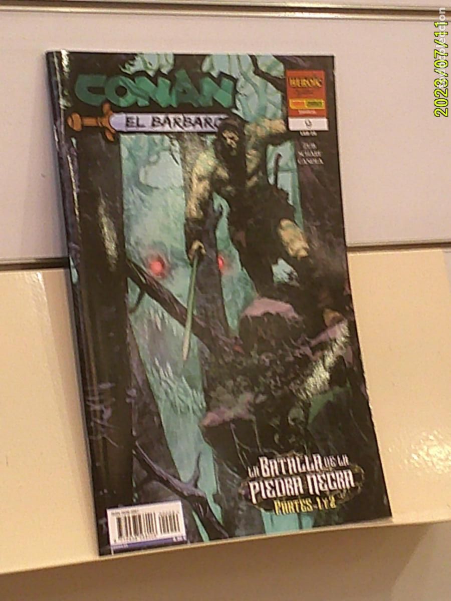 C&oacute;mics: CONAN EL BARBARO N&ordm; 9-25 LA BATALLA DE LA PIEDRA NEGRA PARTES 1 Y 2 HEROIC SIGNATURES - PANINI