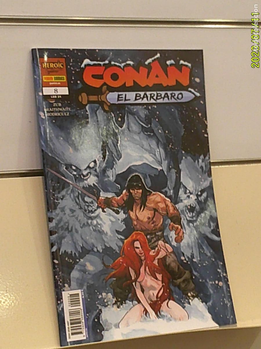 C&oacute;mics: CONAN EL BARBARO N&ordm; 8-24 HEROIC SIGNATURES - PANINI