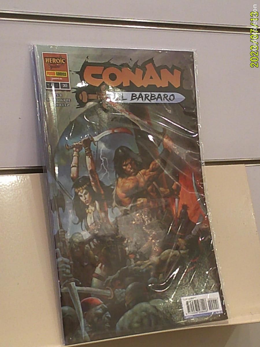 C&oacute;mics: CONAN EL BARBARO N&ordm; 4-20 HEROIC SIGNATURES - PANINI - Foto 1