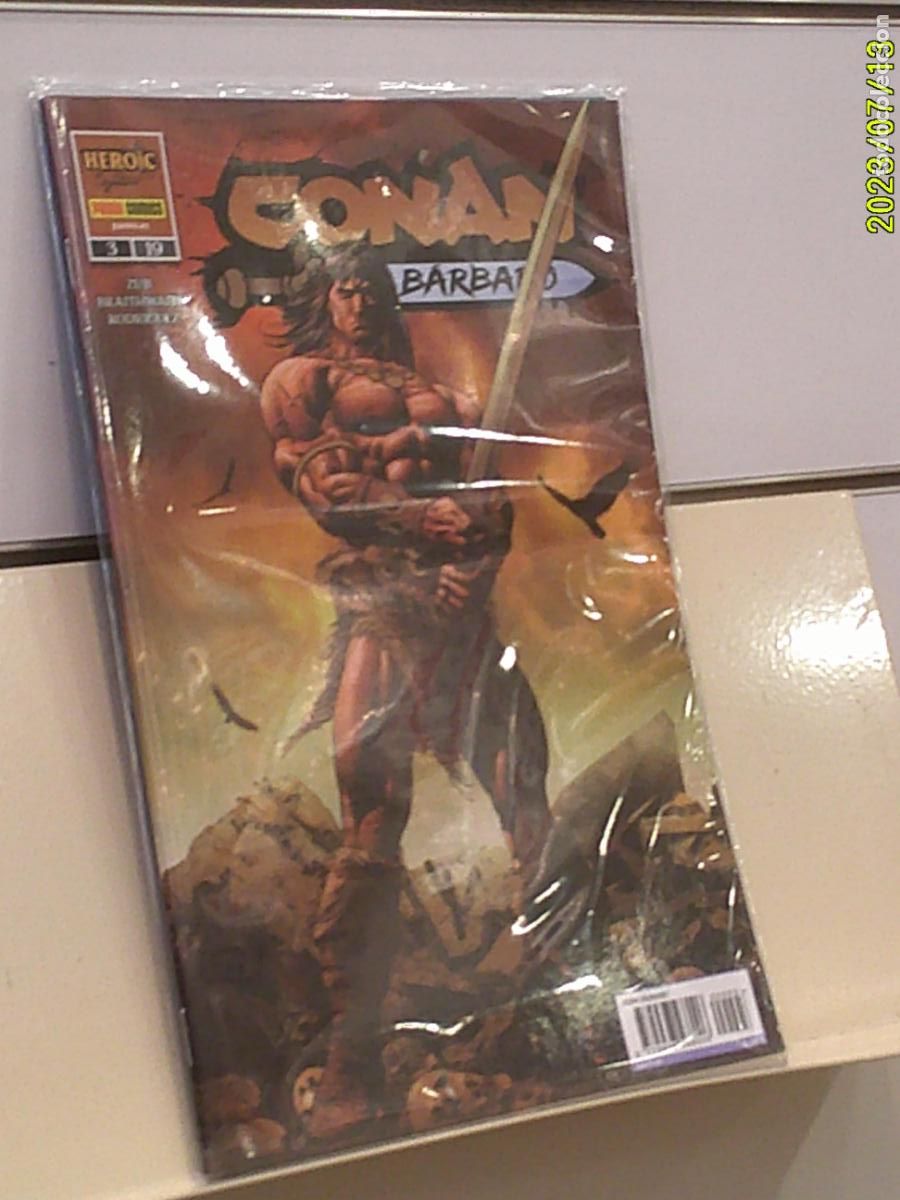C&oacute;mics: CONAN EL BARBARO N&ordm; 3-19 HEROIC SIGNATURES - PANINI