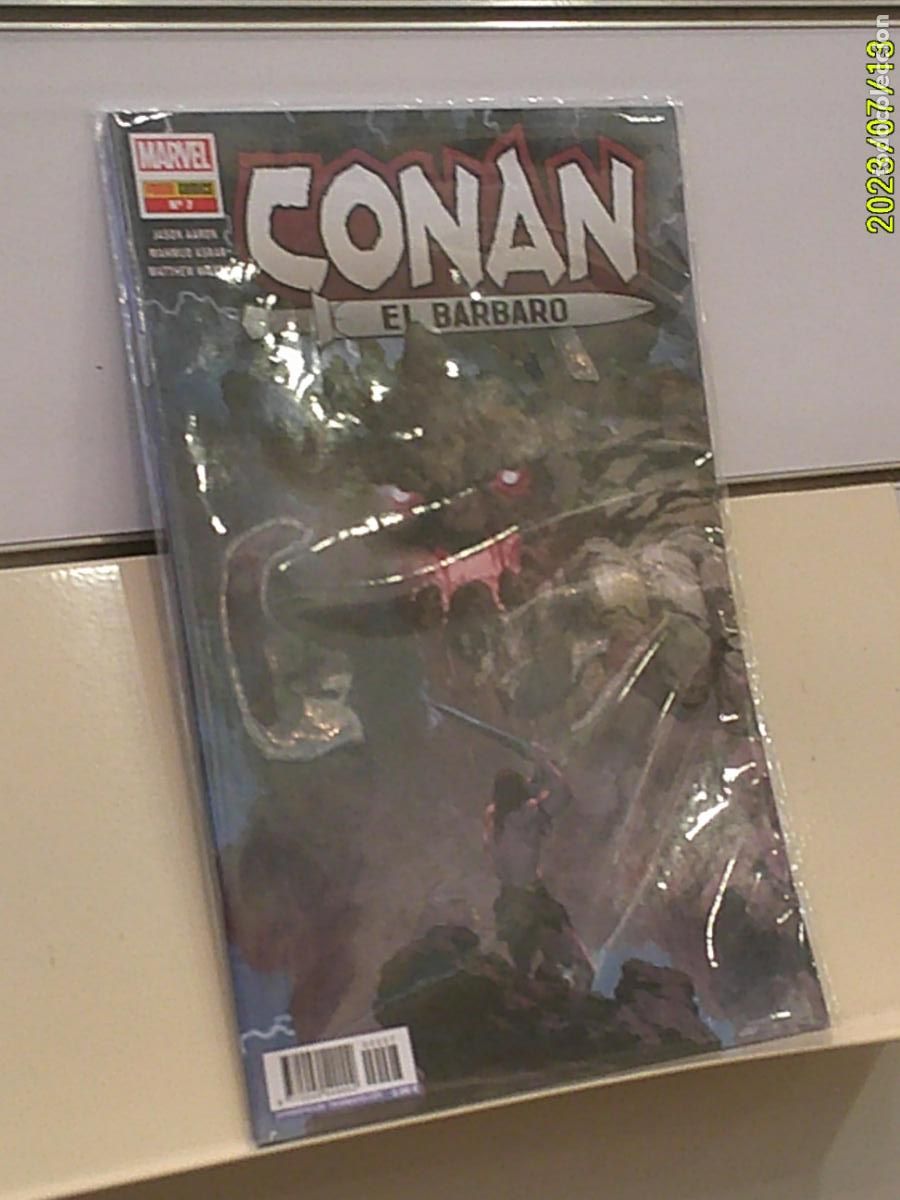 C&oacute;mics: CONAN EL BARBARO N&ordm; 7 HEROIC SIGNATURES - PANINI - Foto 1