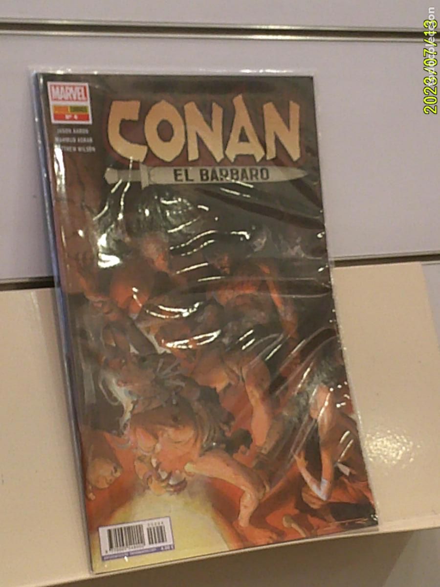 C&oacute;mics: CONAN EL BARBARO N&ordm; 4 HEROIC SIGNATURES - PANINI - Foto 1