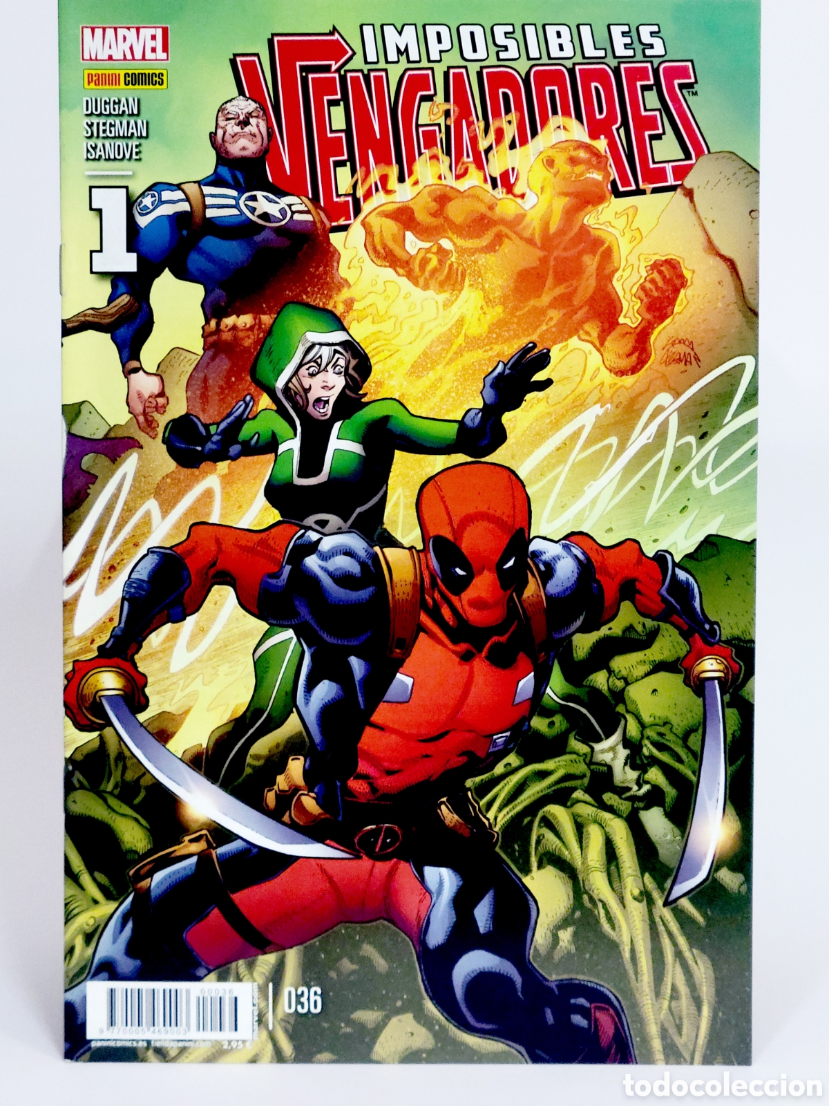 Comics: C&Oacute;MIC IMPOSIBLES VENGADORES 36 MARVEL NOW PANINI MARVEL GRAPA DE KIOSCO