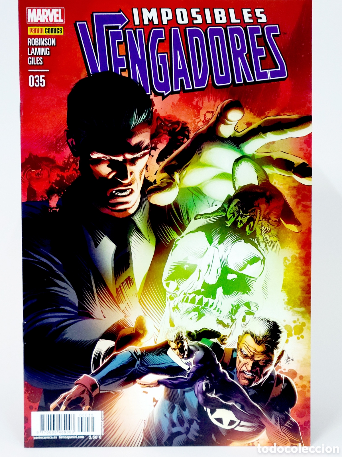 C&oacute;mics: C&Oacute;MIC IMPOSIBLES VENGADORES 35 MARVEL NOW PANINI MARVEL GRAPA DE KIOSCO
