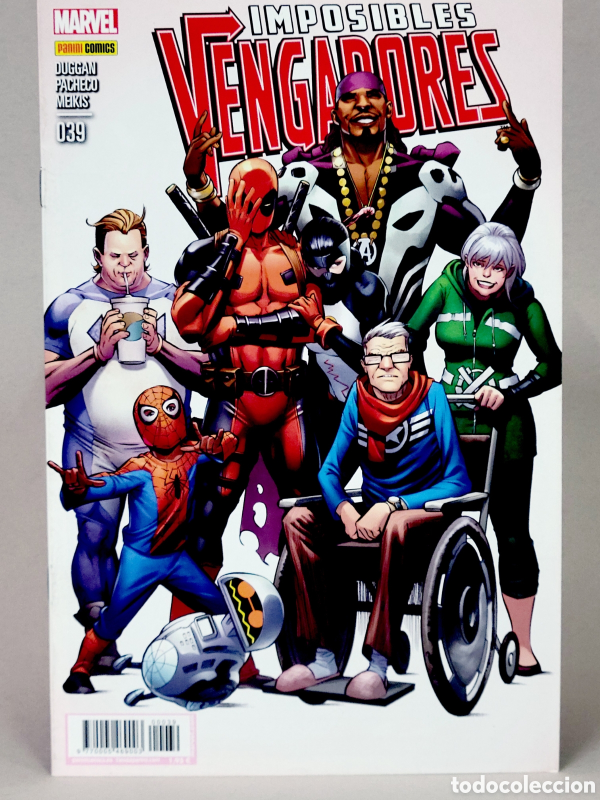 C&oacute;mics: C&Oacute;MIC IMPOSIBLES VENGADORES 39 PANINI MARVEL GRAPA DE KIOSCO - Foto 1