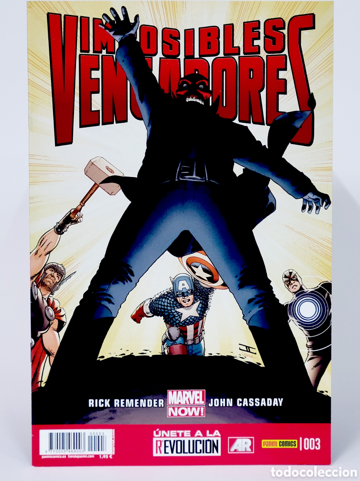 C&oacute;mics: C&Oacute;MIC IMPOSIBLES VENGADORES 3 MARVEL NOW PANINI MARVEL GRAPA DE KIOSCO - Foto 1