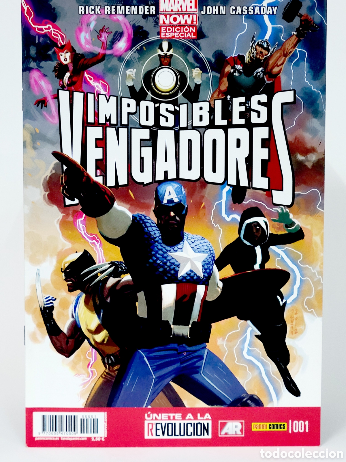 C&oacute;mics: C&Oacute;MIC IMPOSIBLES VENGADORES 1 MARVEL NOW PANINI MARVEL GRAPA DE KIOSCO