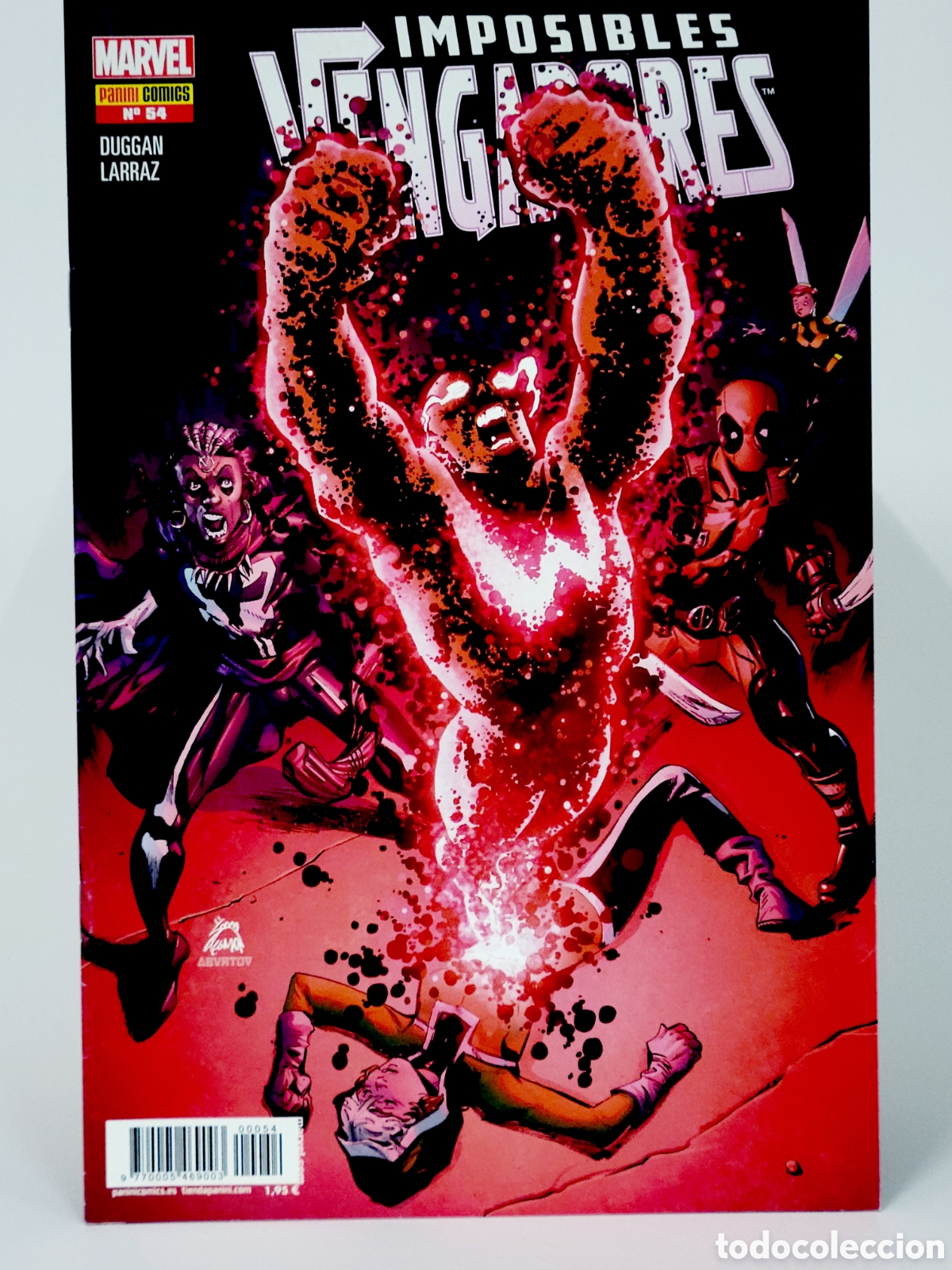 C&oacute;mics: C&Oacute;MIC IMPOSIBLES VENGADORES 54 PANINI MARVEL GRAPA DE KIOSCO - Foto 1
