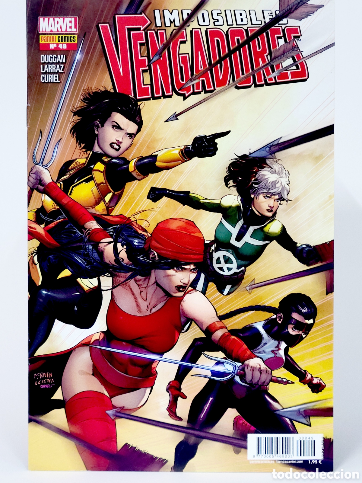 C&oacute;mics: C&Oacute;MIC IMPOSIBLES VENGADORES 49 PANINI MARVEL GRAPA DE KIOSCO - Foto 1