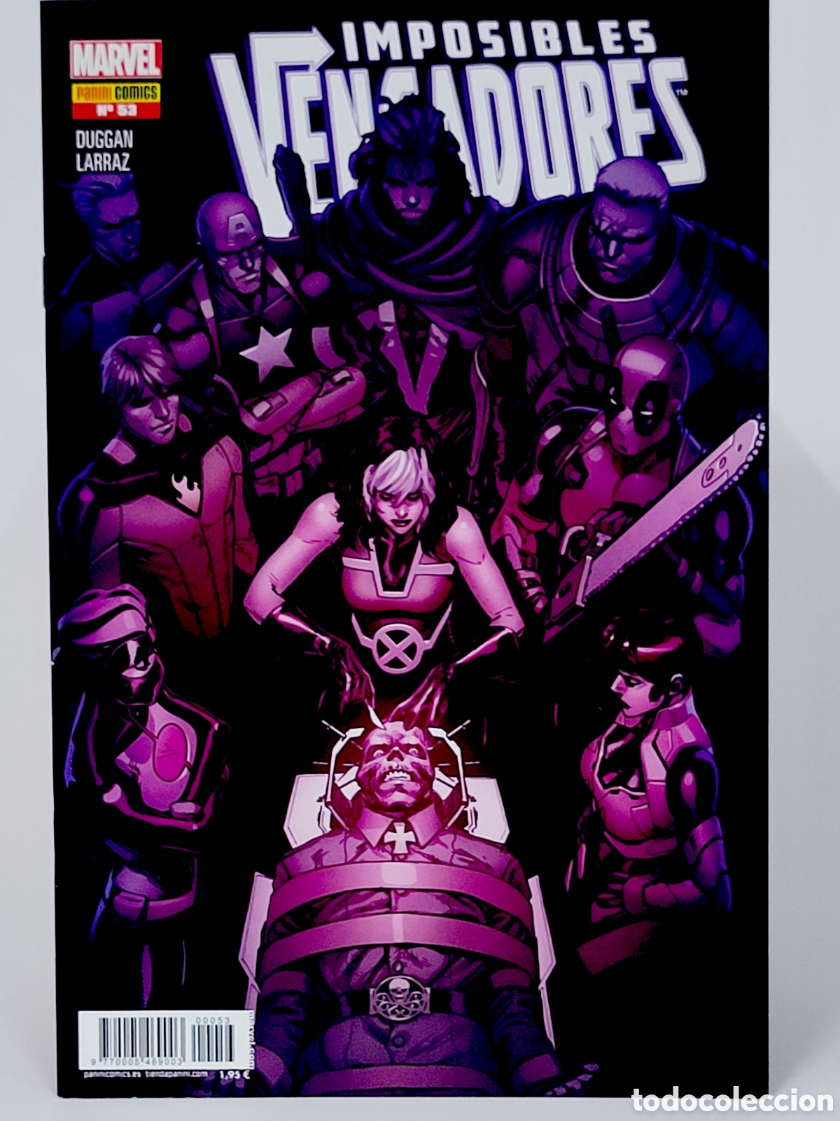 C&oacute;mics: C&Oacute;MIC IMPOSIBLES VENGADORES 53 PANINI MARVEL GRAPA DE KIOSCO - Foto 1