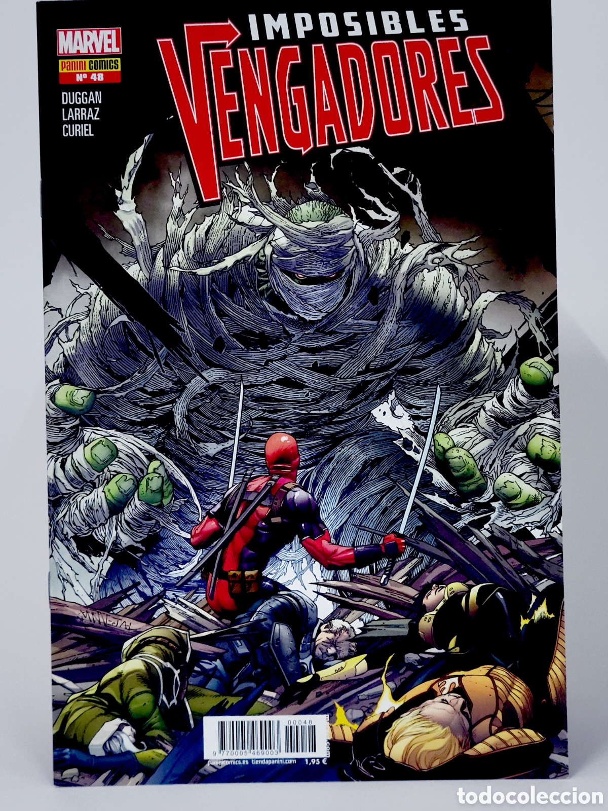 C&oacute;mics: C&Oacute;MIC IMPOSIBLES VENGADORES 48 PANINI MARVEL GRAPA DE KIOSCO - Foto 1