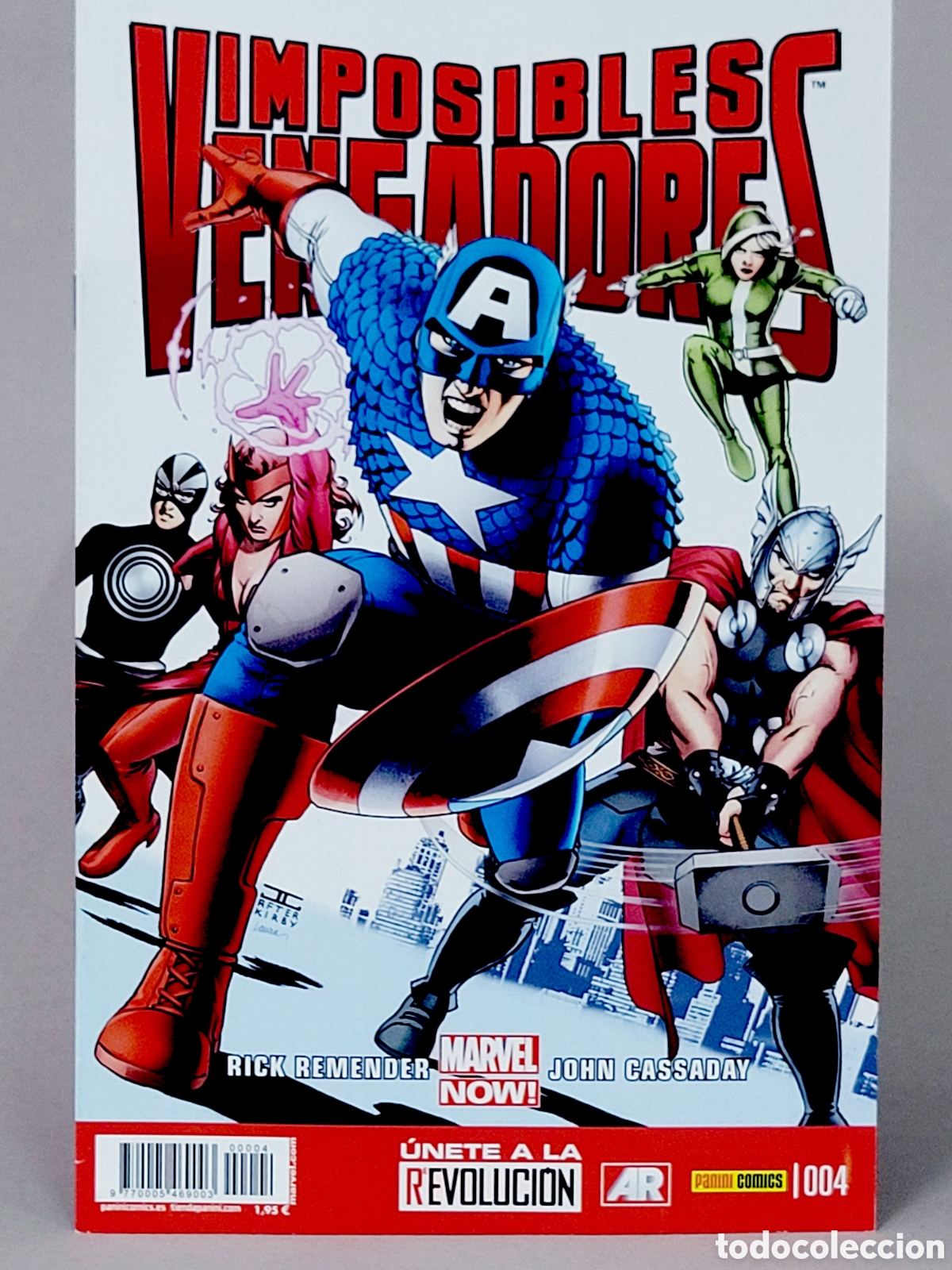 C&oacute;mics: C&Oacute;MIC IMPOSIBLES VENGADORES 4 PANINI MARVEL GRAPA DE KIOSCO - Foto 1