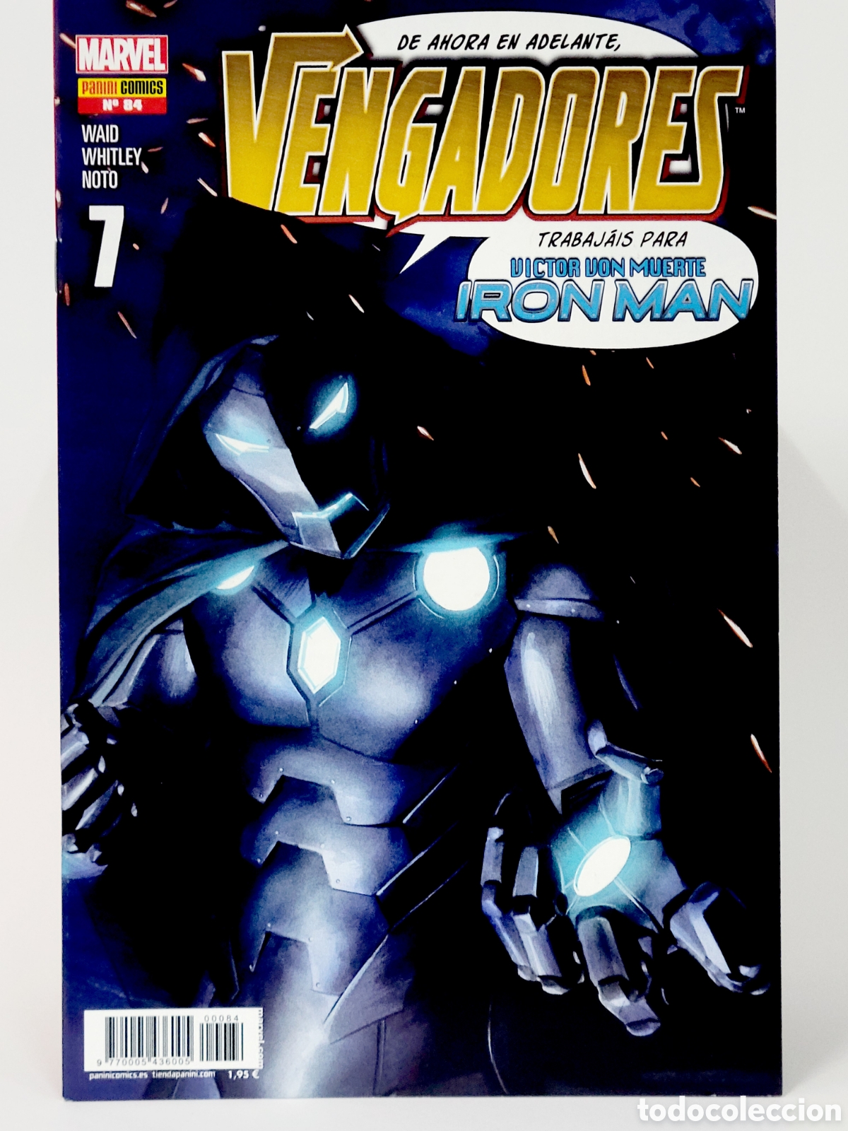 C&oacute;mics: C&Oacute;MIC LOS VENGADORES 84 PANINI MARVEL GRAPA DE KIOSCO - Foto 1
