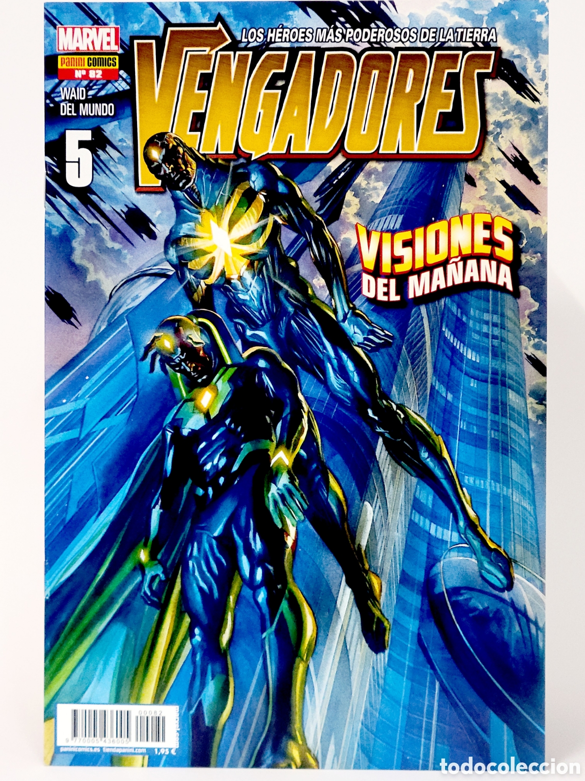 C&oacute;mics: C&Oacute;MIC LOS VENGADORES 82 PANINI MARVEL GRAPA DE KIOSCO - Foto 1